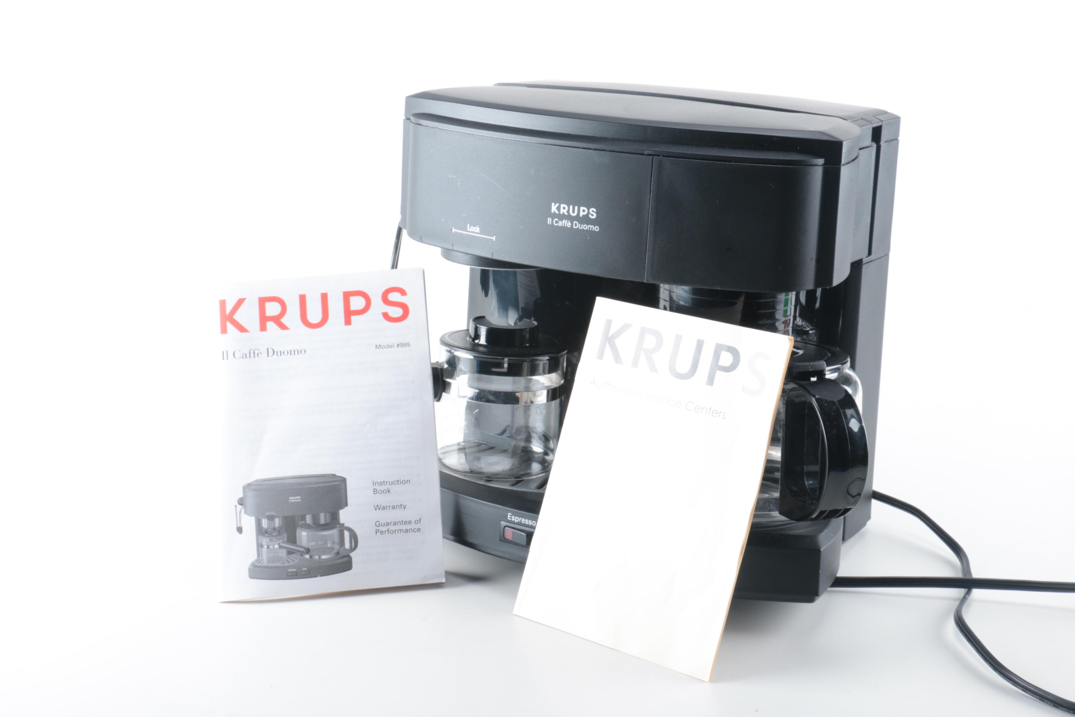 Krups Il Caffe Duomo Machine