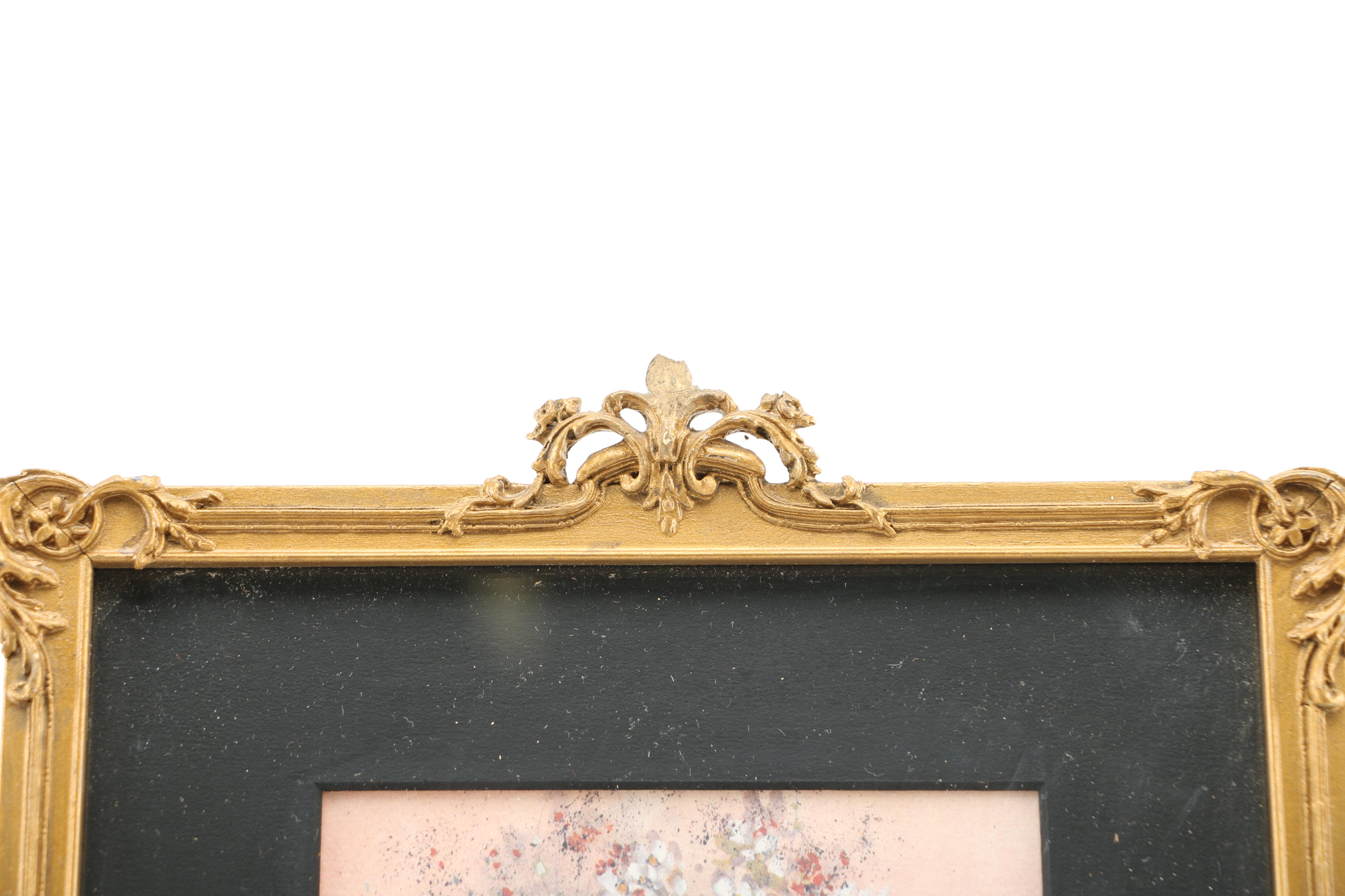 Two Floral Still Life Prints