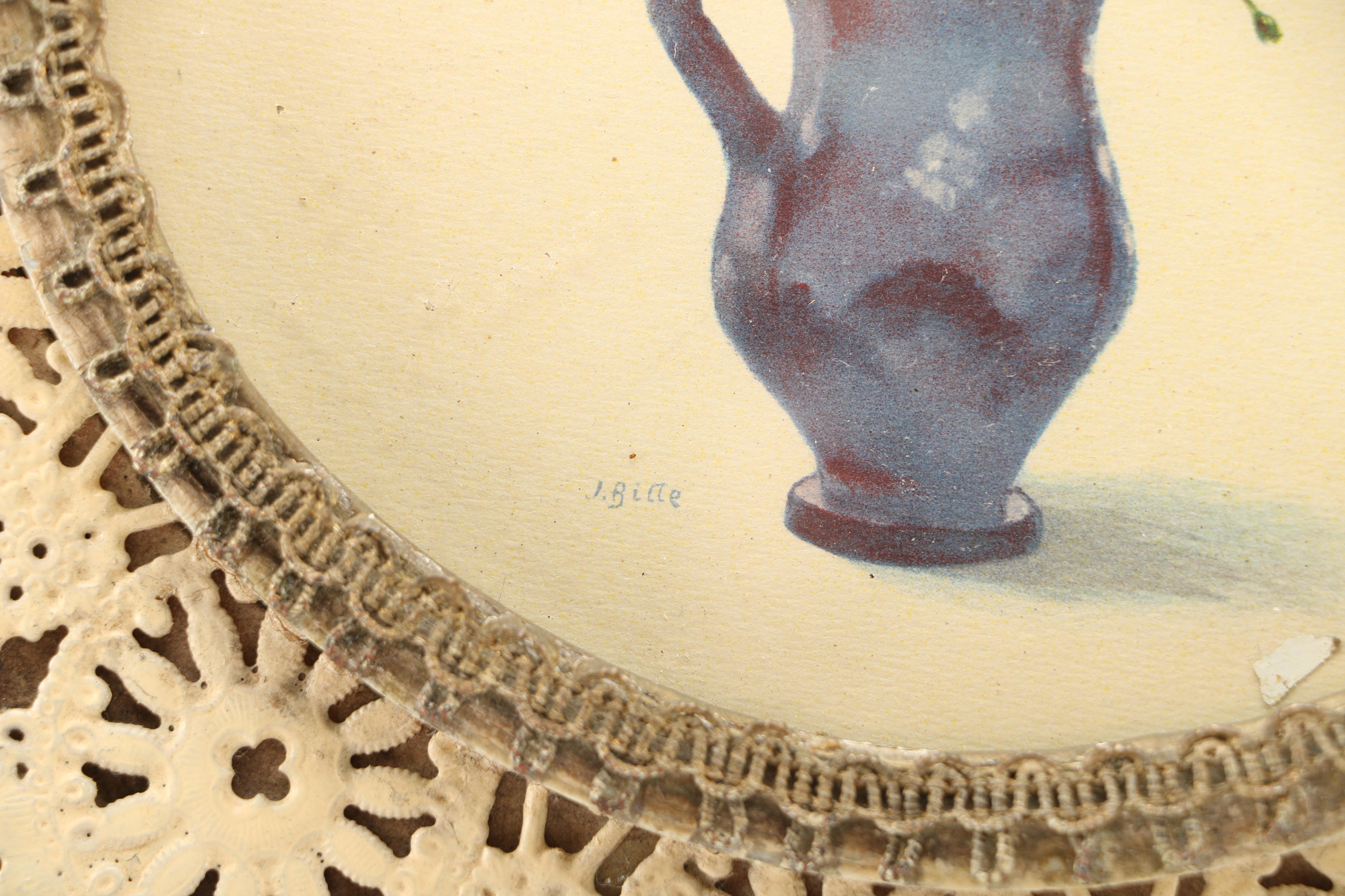 Two Floral Still Life Prints