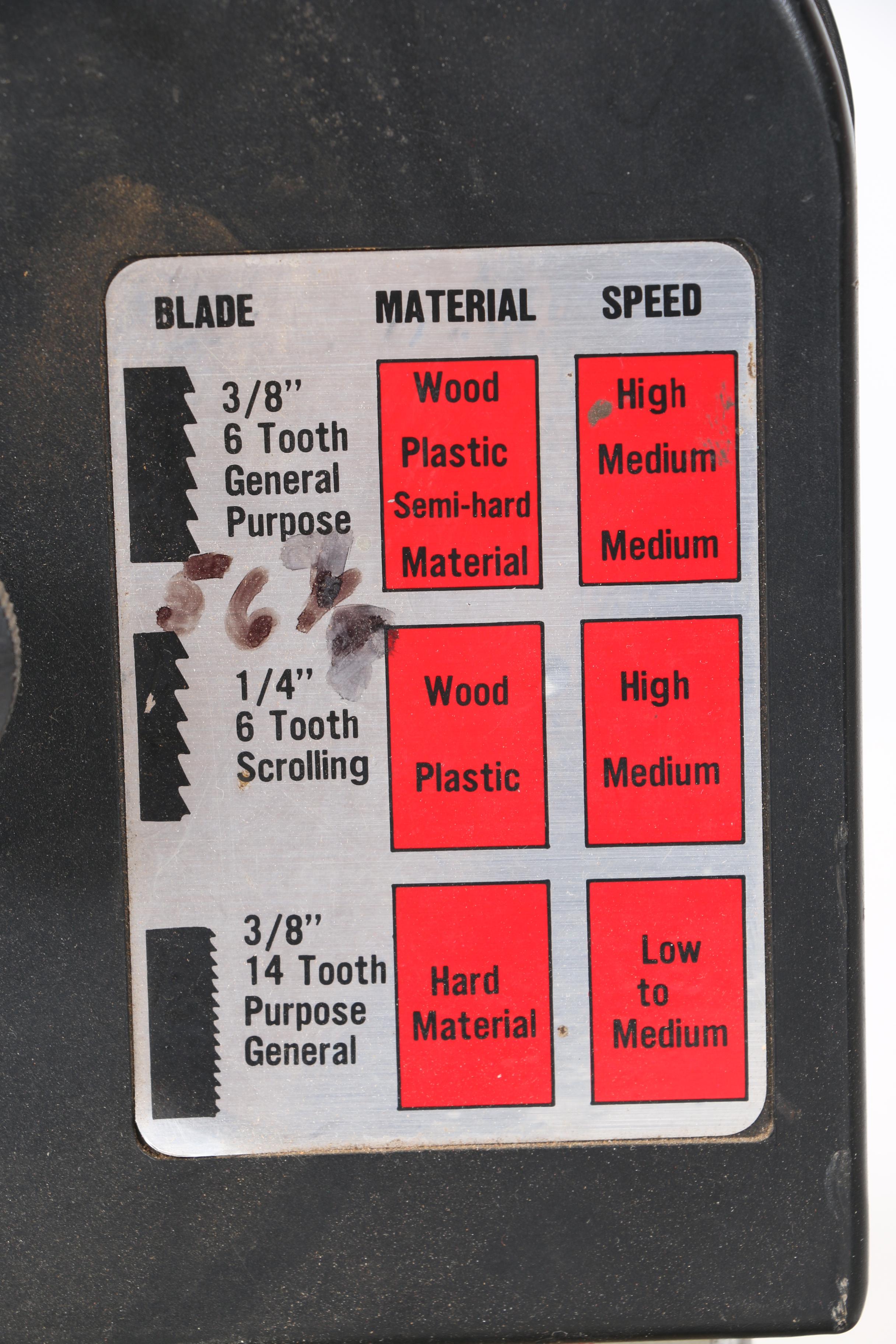Duracraft Bench Bandsaw