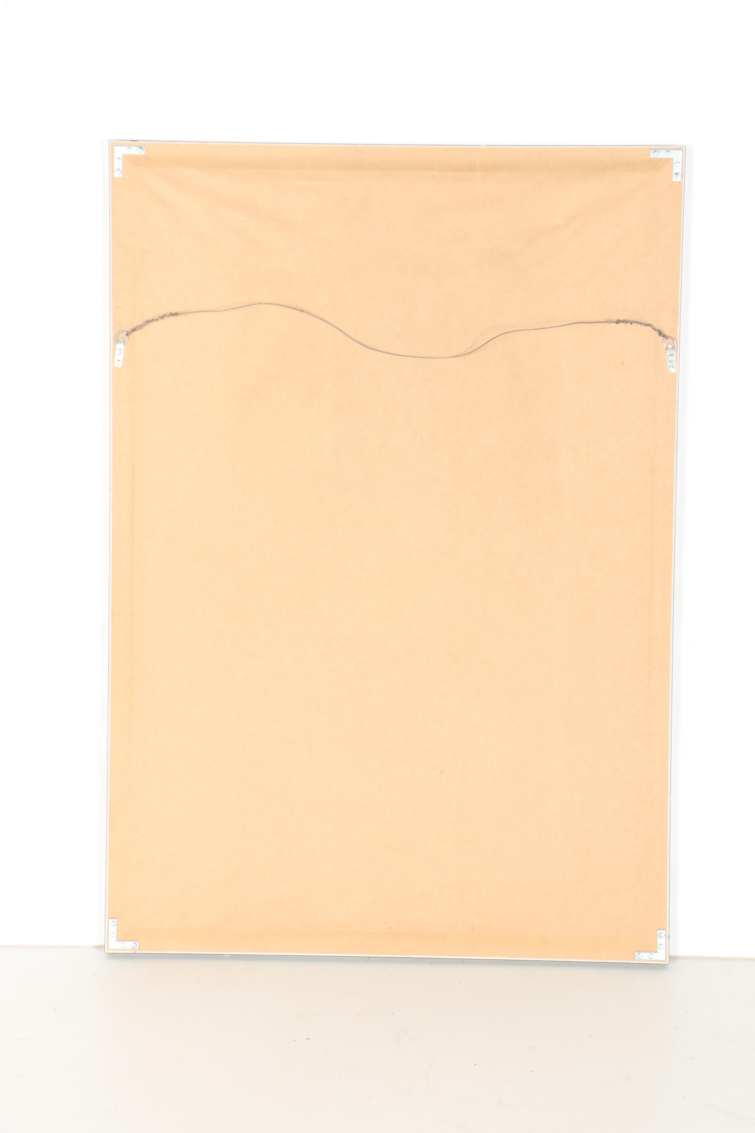 Black and Brown Wall Mirror