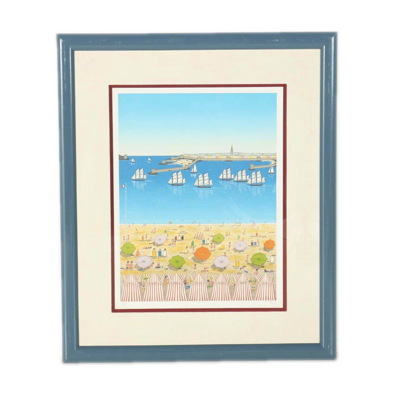 Fanch Ledan Limited Edition Lithograph