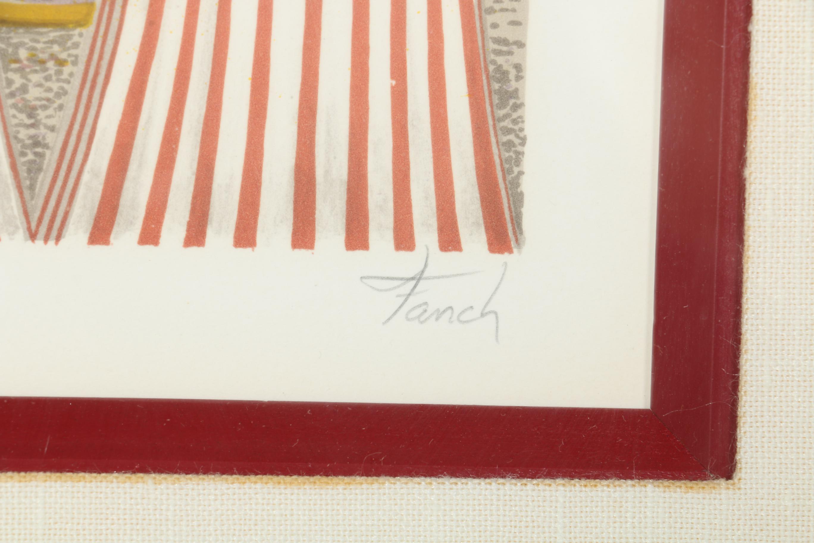 Fanch Ledan Limited Edition Lithograph