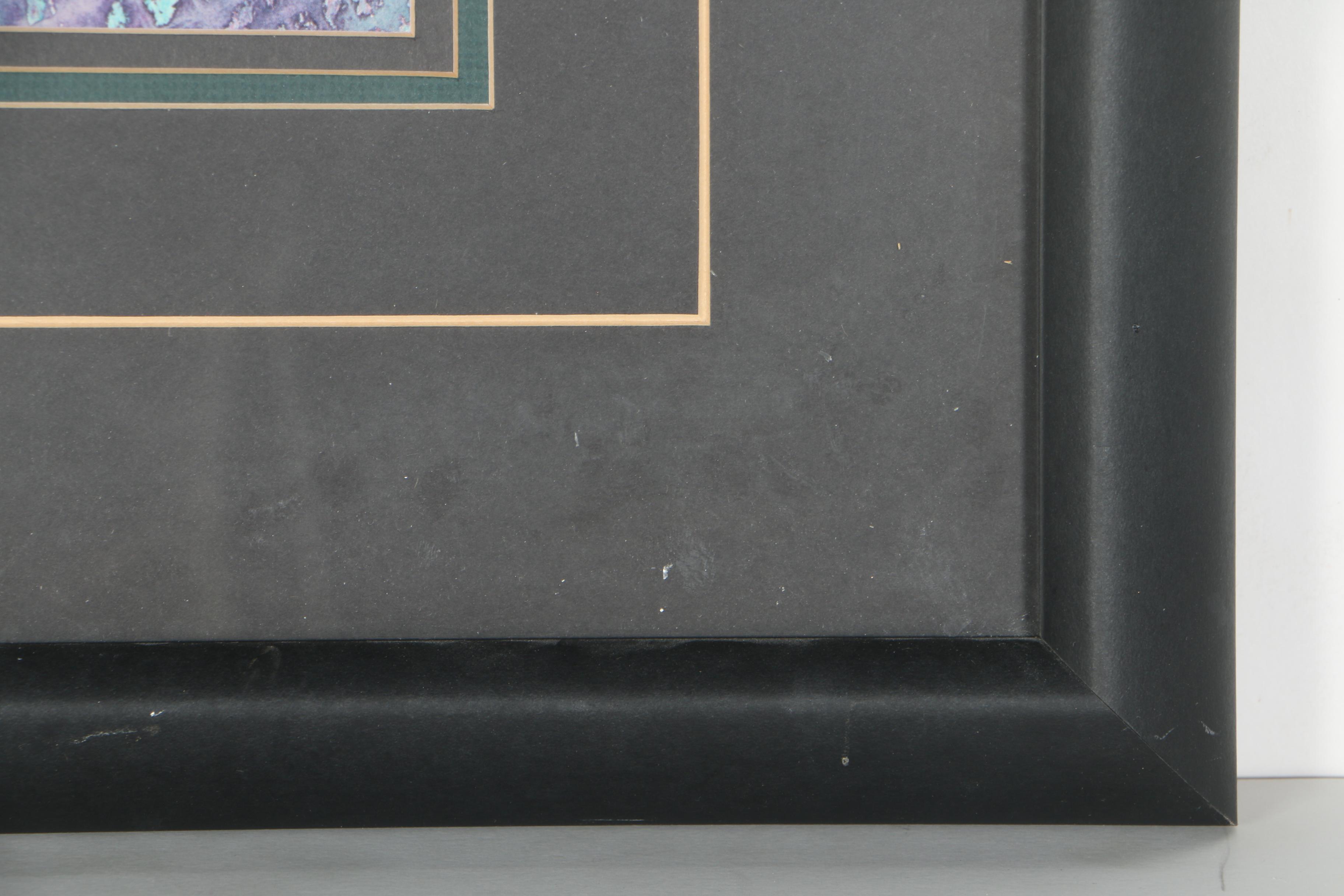 Offset Lithograph of Fish