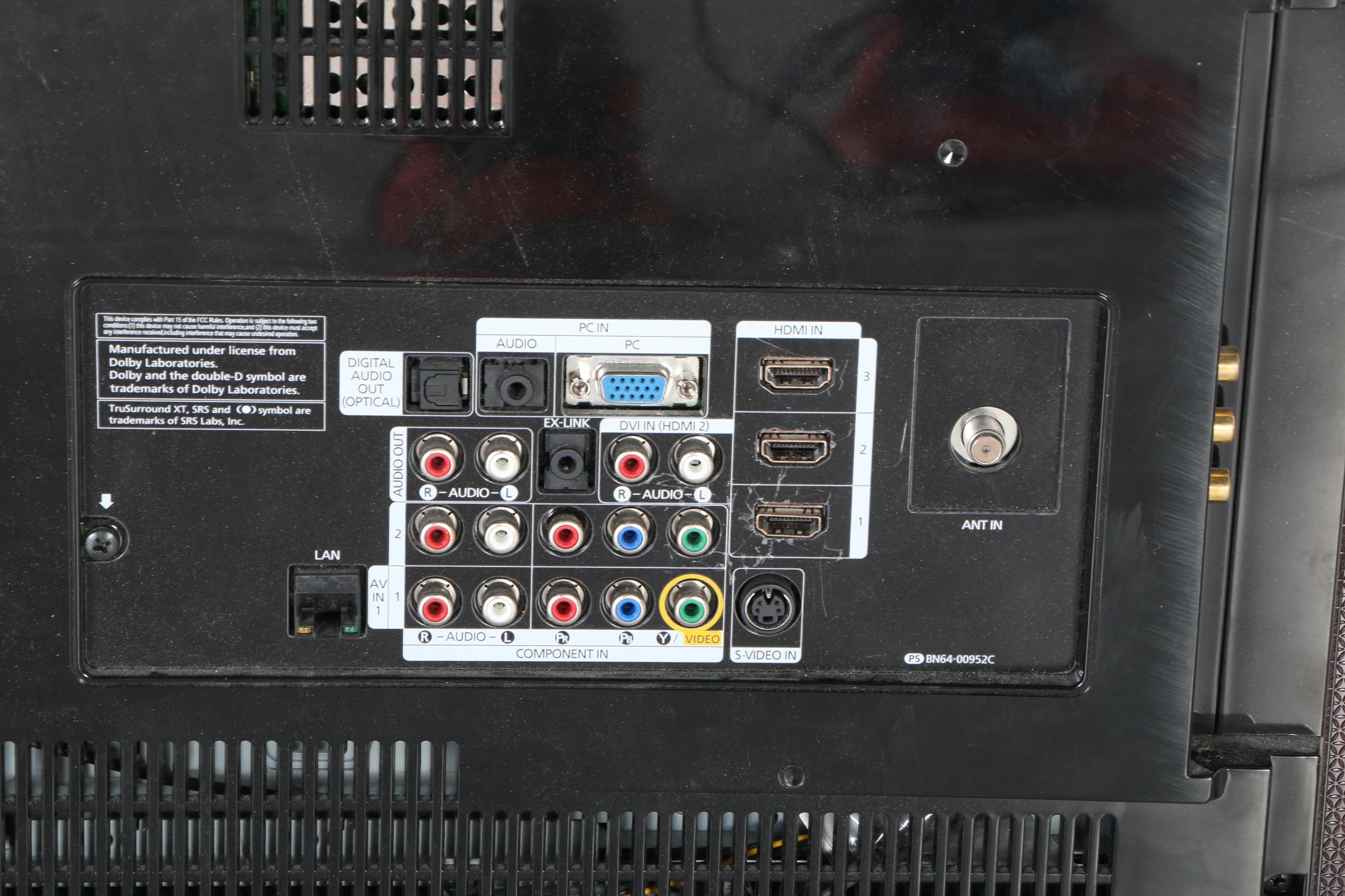 Samsung 52" Flat Screen Television