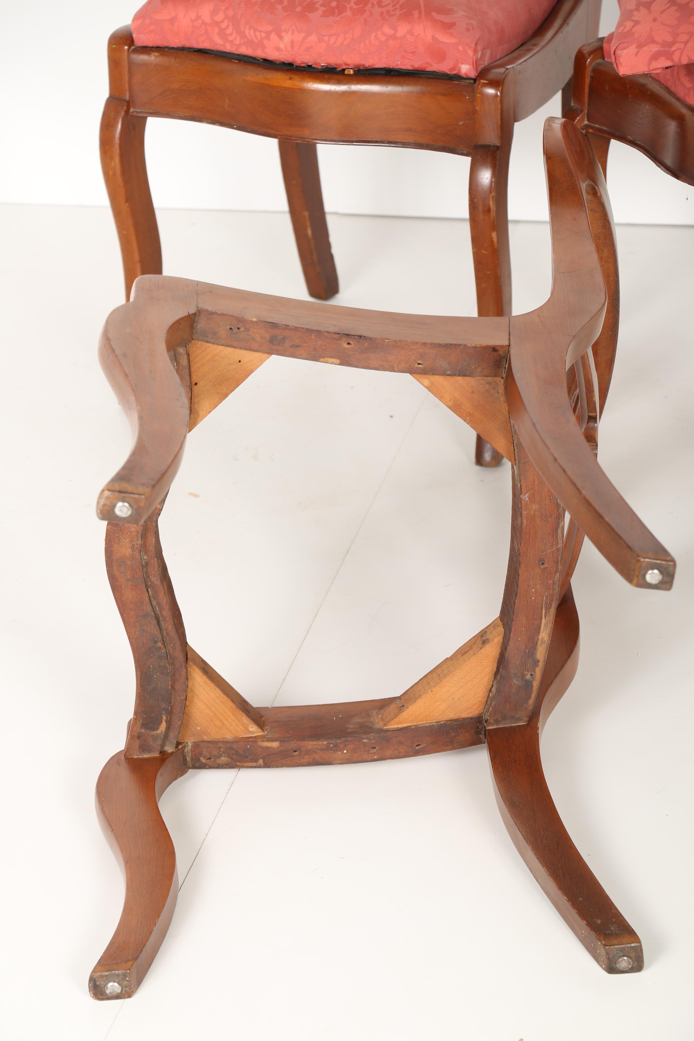 Vintage Victorian Style Dining Chairs