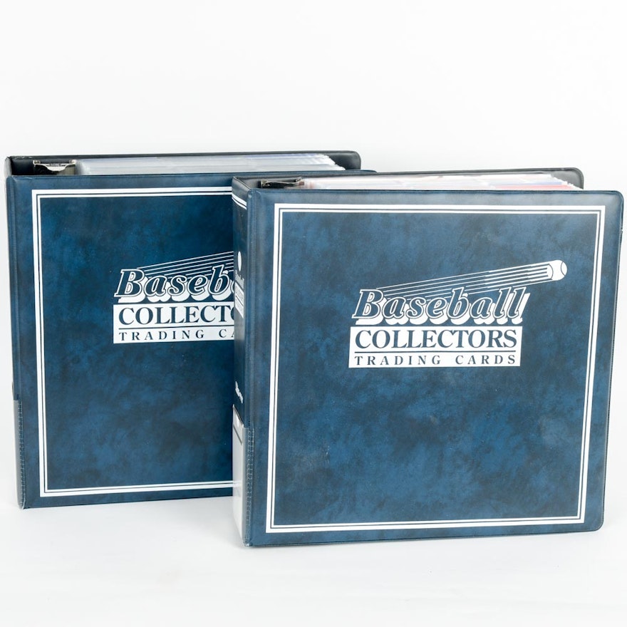 Two Binders of Baseball Cards