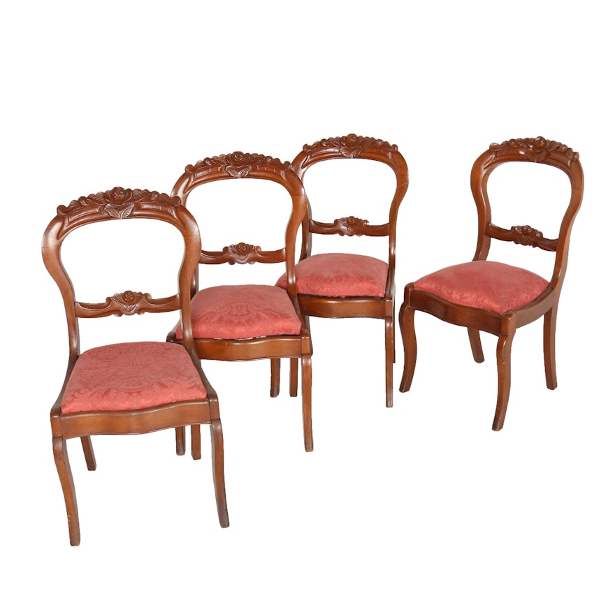 Vintage Victorian Style Dining Chairs