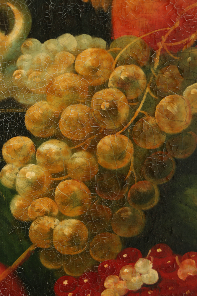 Oil on Canvas Fruit Still Life