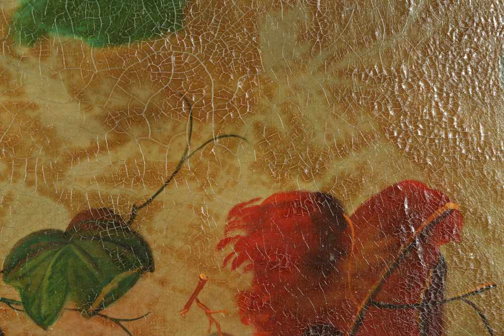 Oil on Canvas Fruit Still Life