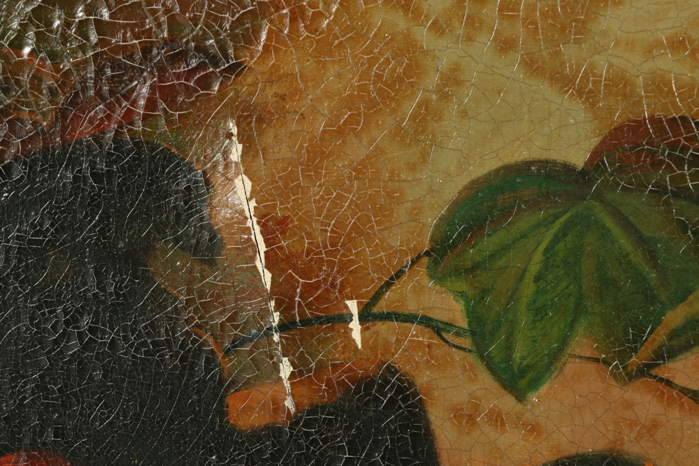 Oil on Canvas Fruit Still Life