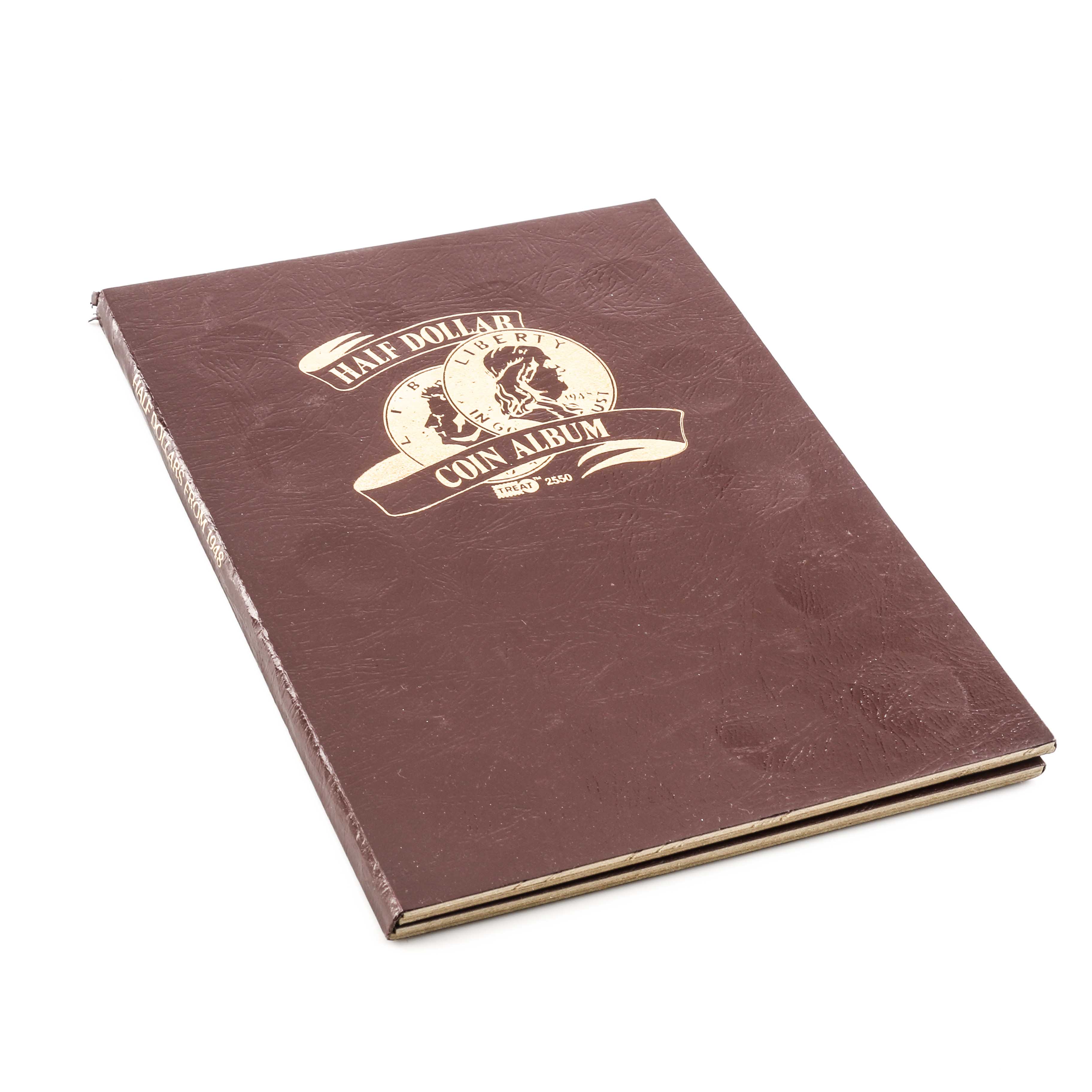 Binder of U.S. Half Dollars