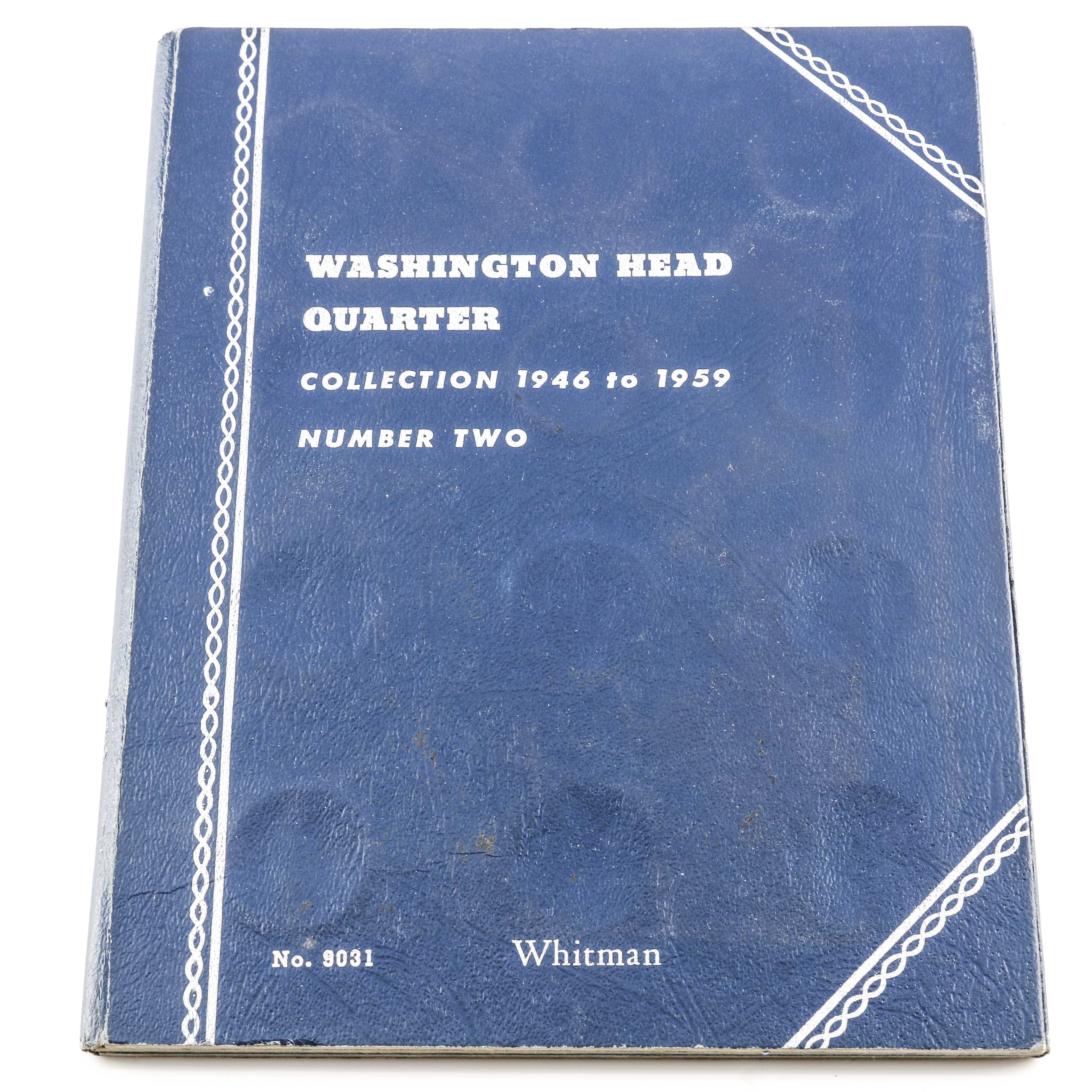Three Whitman Binders of Washington Quarters