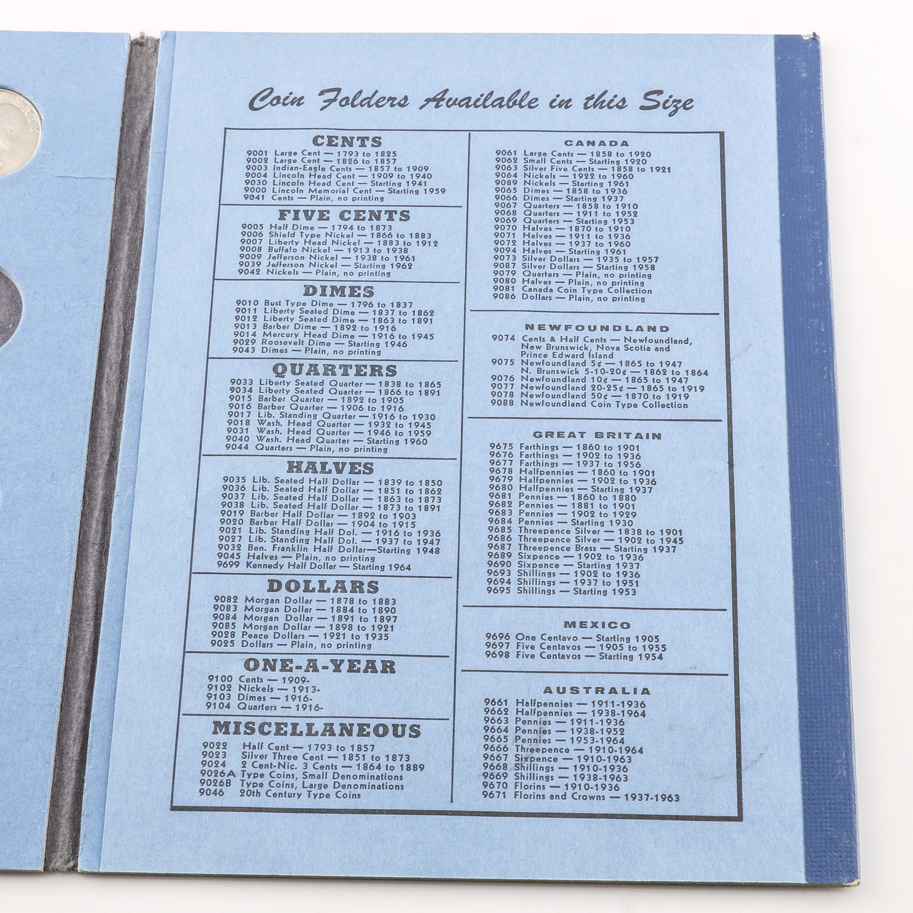 Three Whitman Binders of Washington Quarters