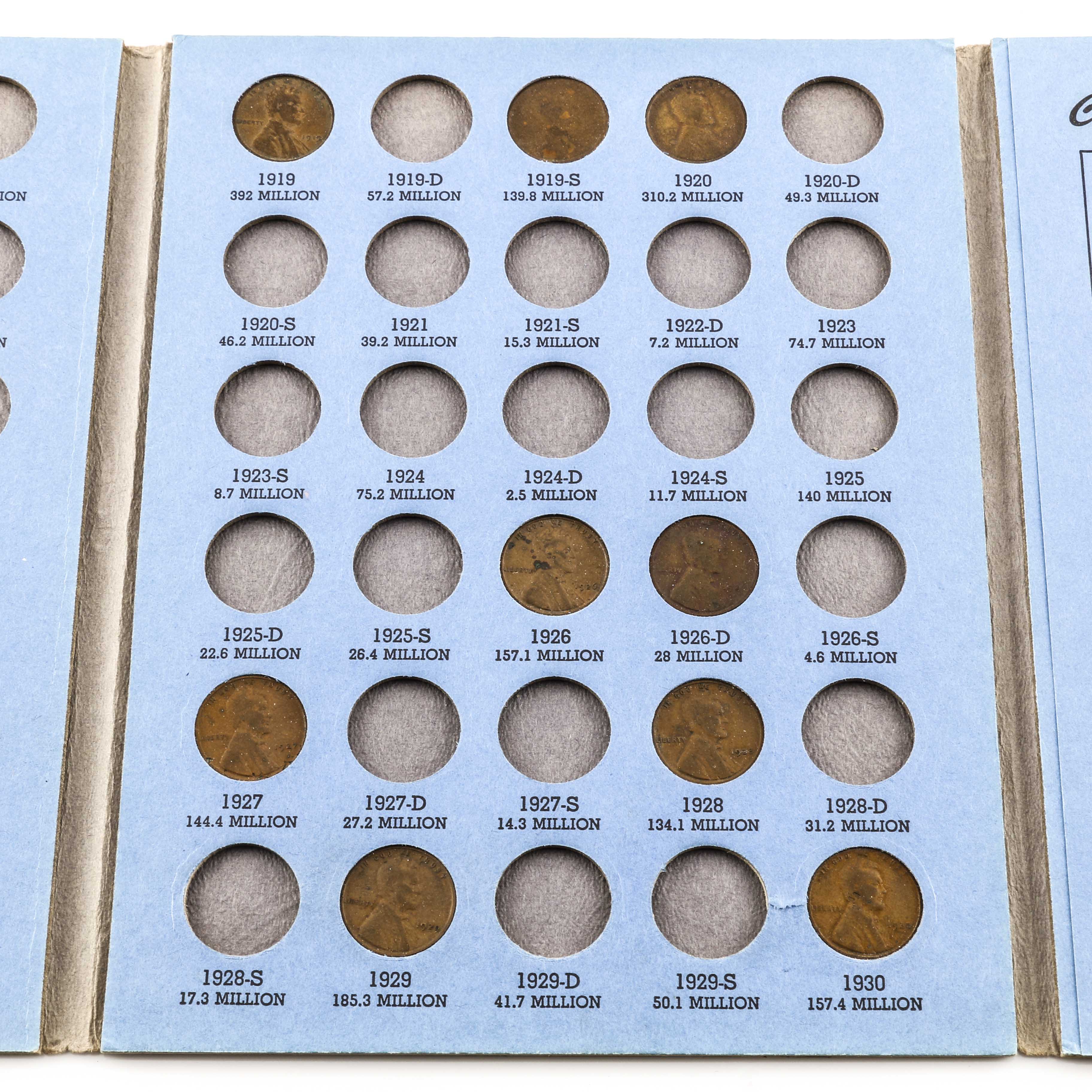 Whitman Binder of Lincoln Wheat Pennies