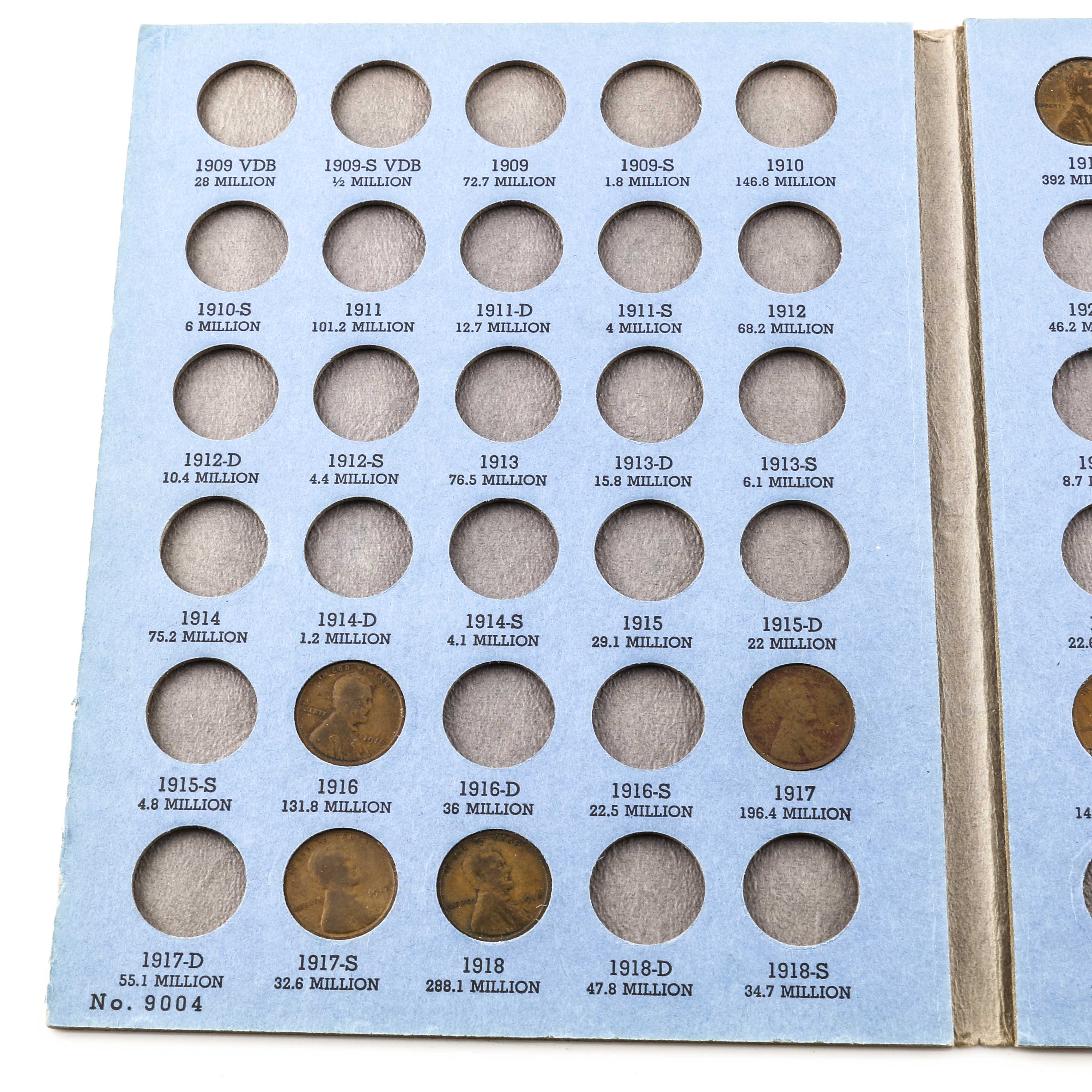 Whitman Binder of Lincoln Wheat Pennies