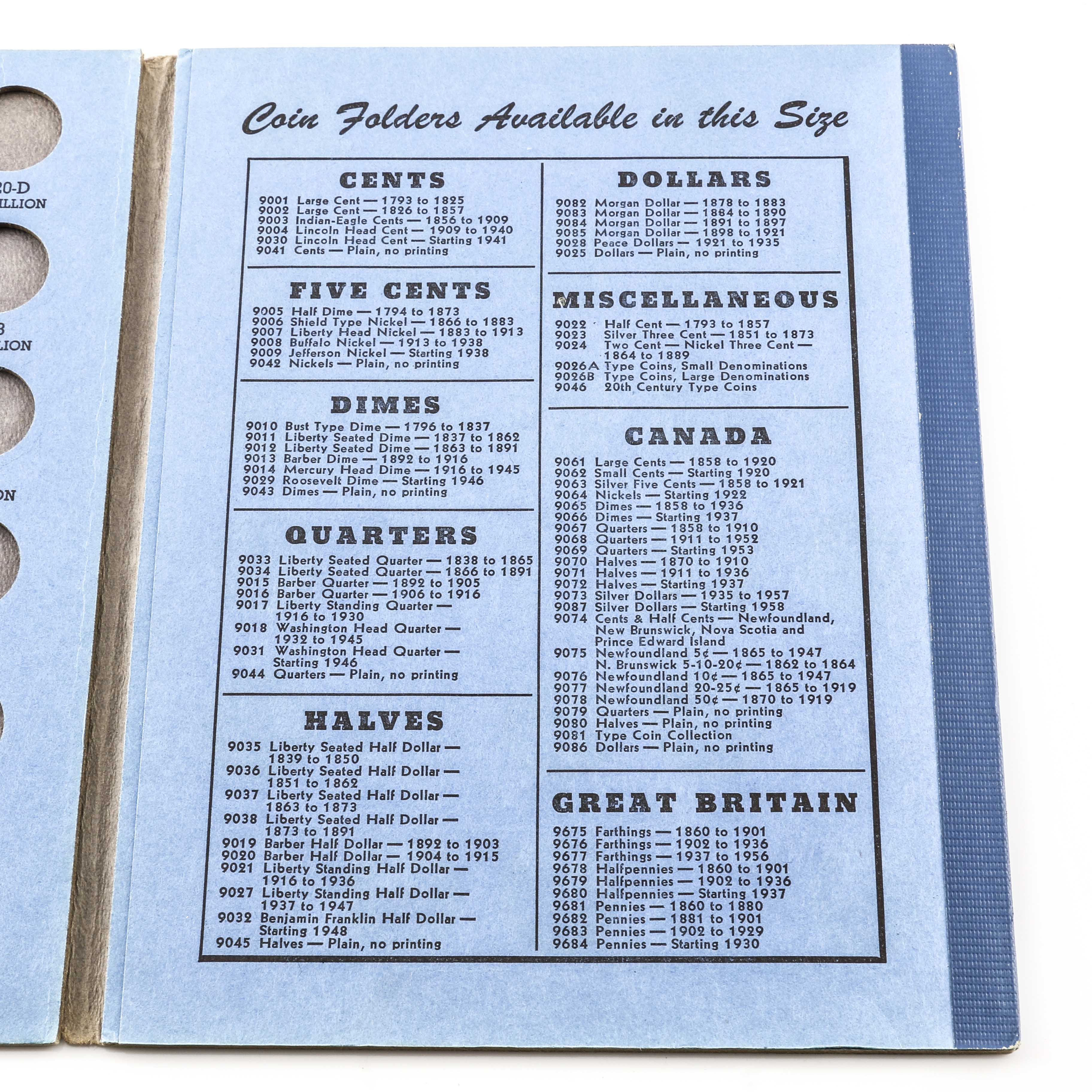 Whitman Binder of Lincoln Wheat Pennies