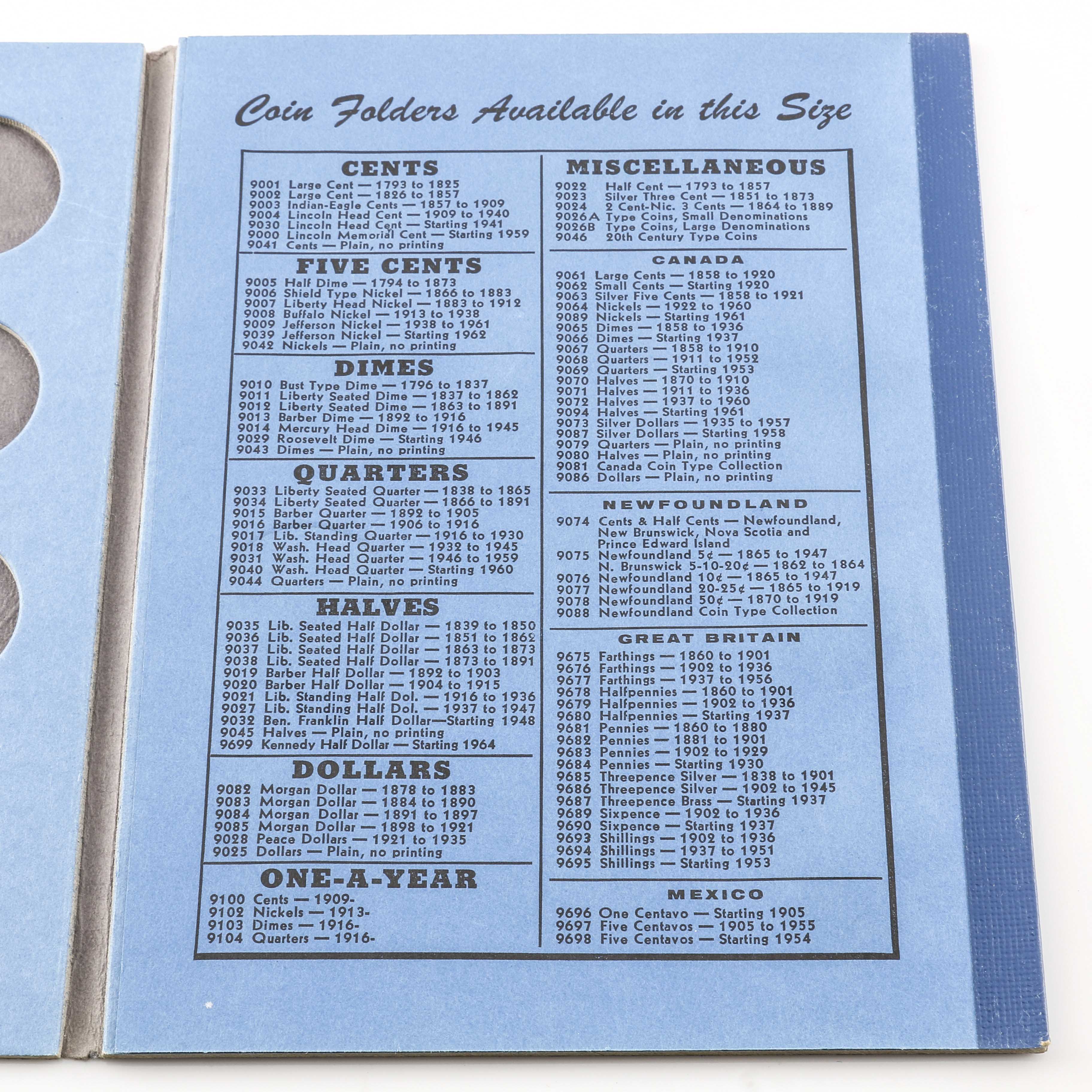 Whitman Binder of Kennedy Half Dollars