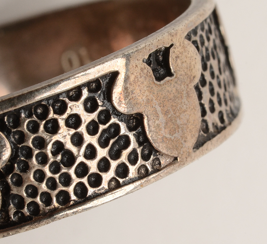 Sterling Silver Mickey Mouse Ring