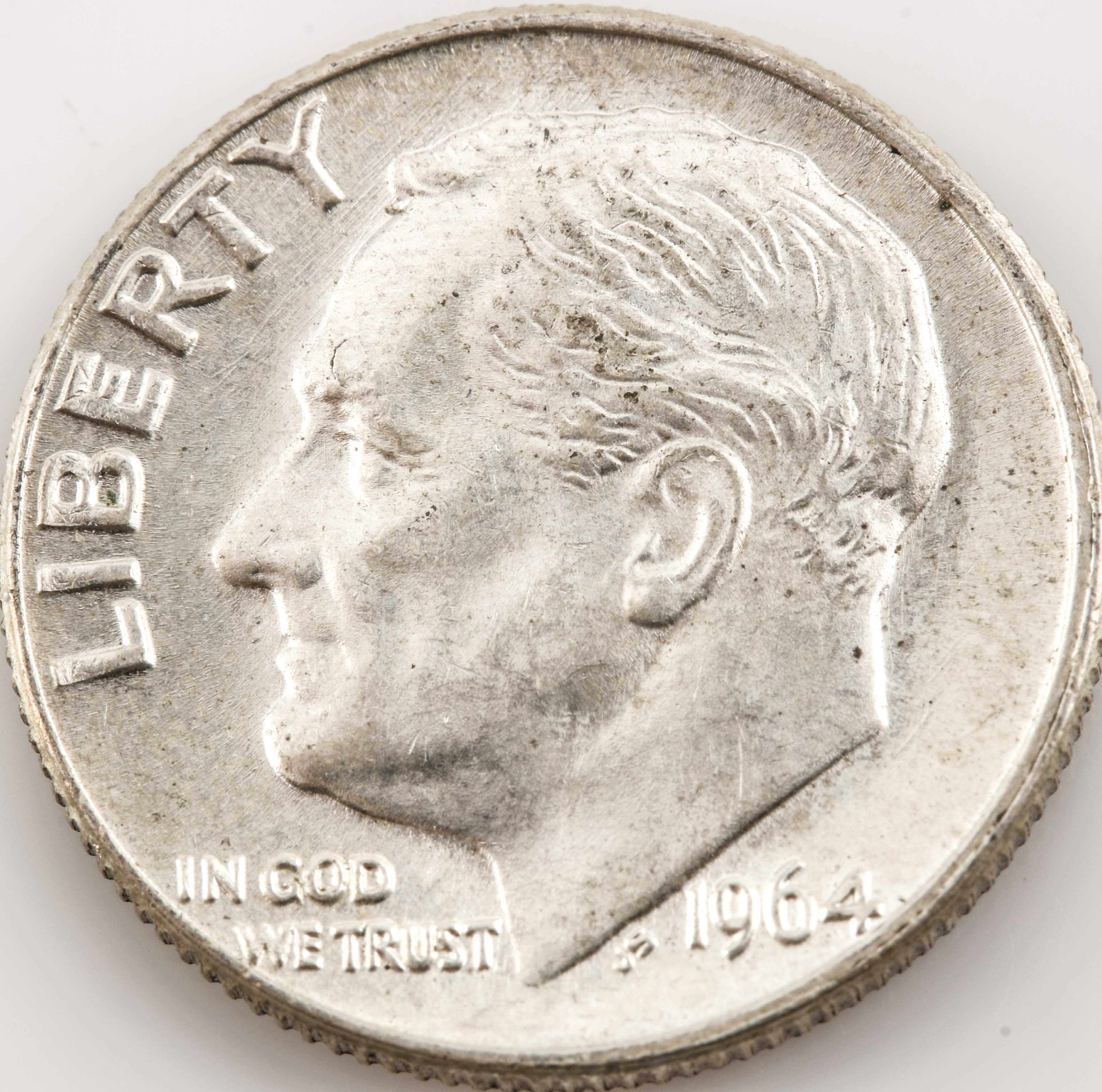 Fifty-Seven Roosevelt Silver Dimes