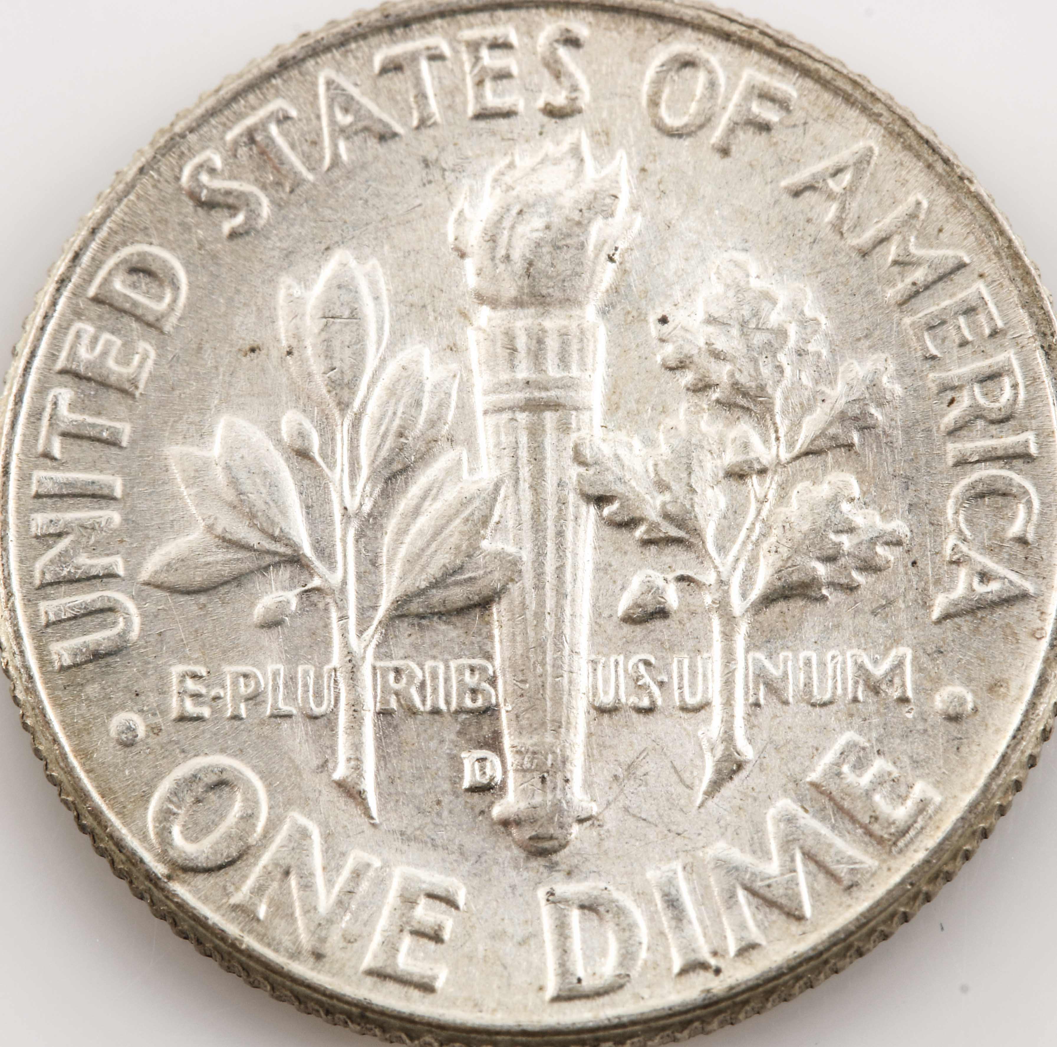 Fifty-Seven Roosevelt Silver Dimes