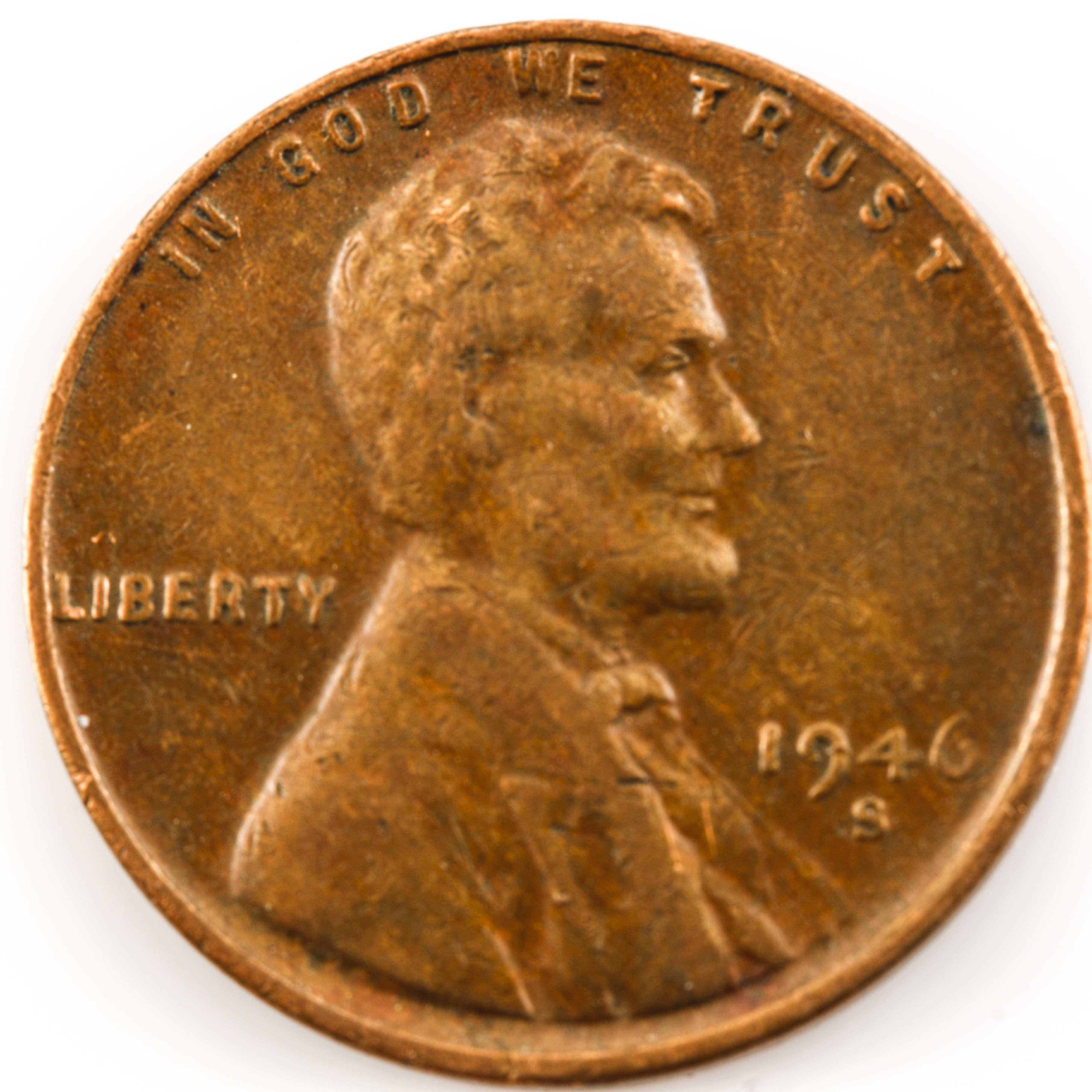 Fifty Lincoln Wheat Cents