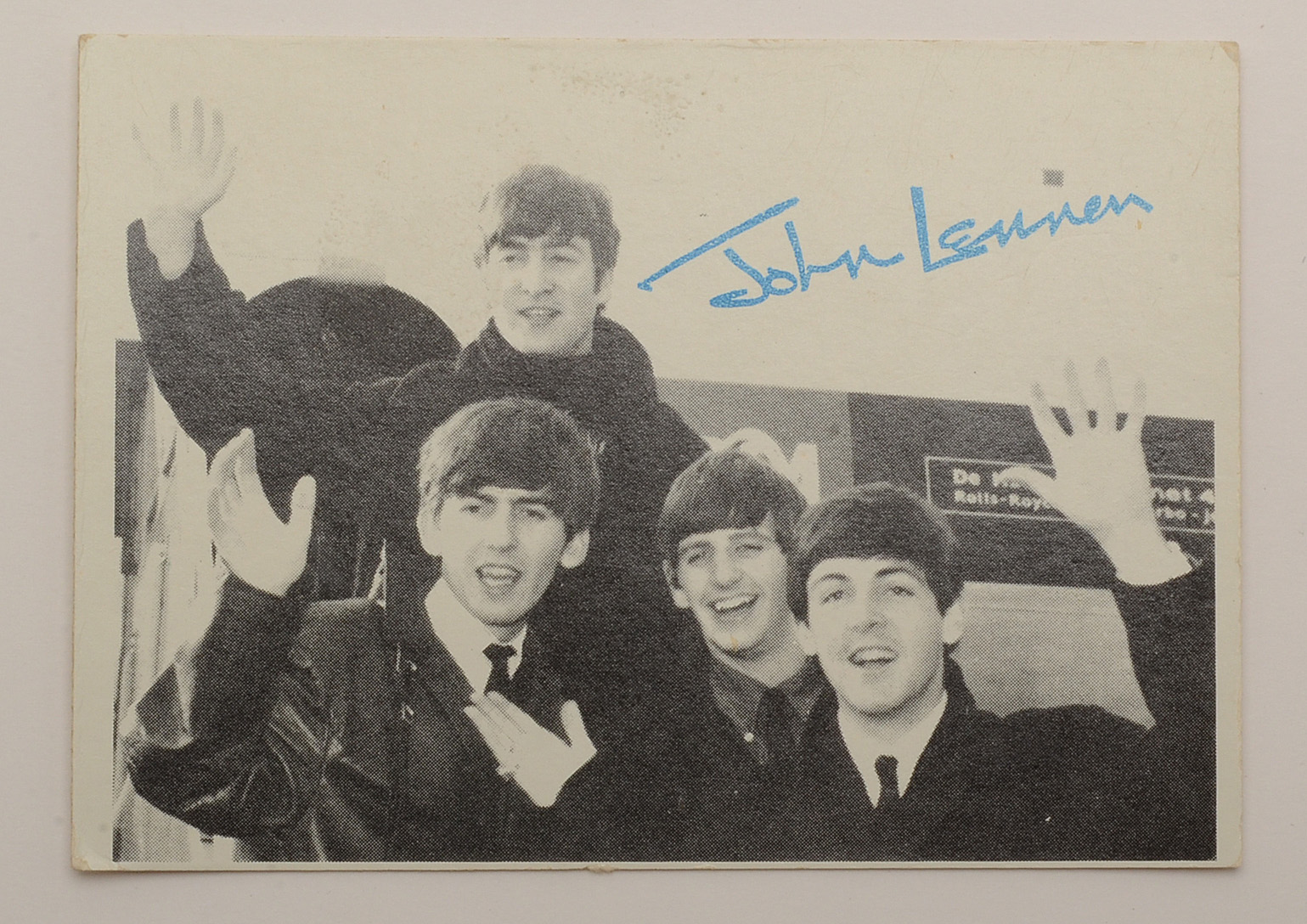 Beatles' T.C.G. Trading Cards and Plastic Badge