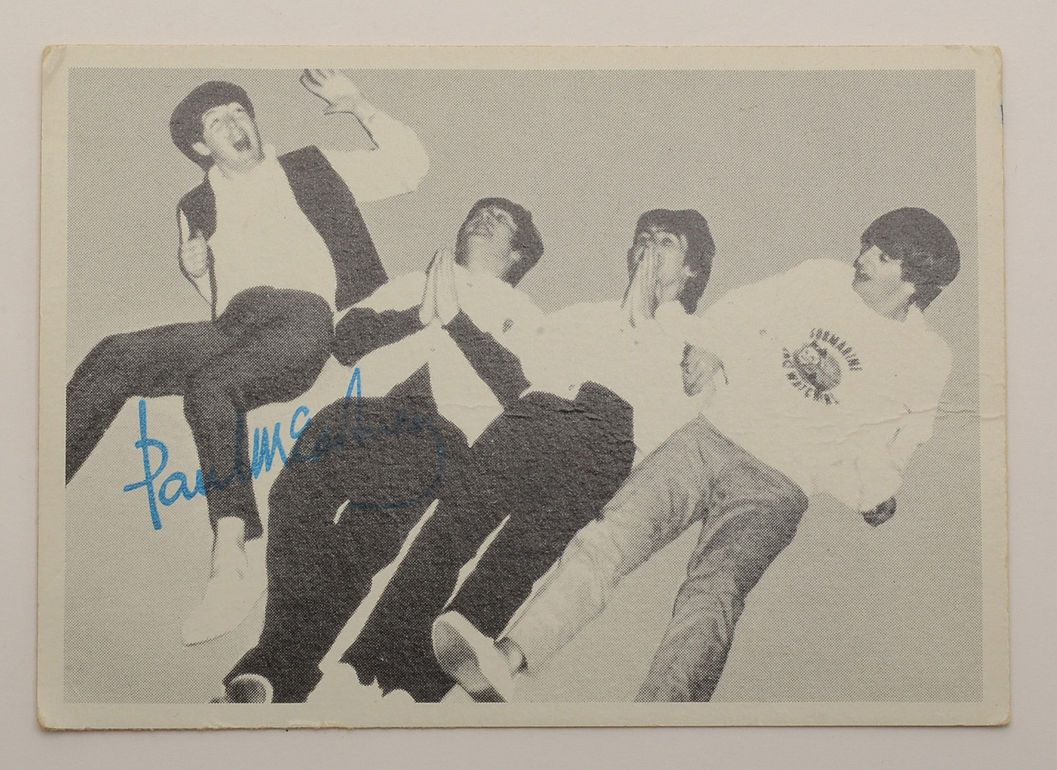 Beatles' T.C.G. Trading Cards and Plastic Badge