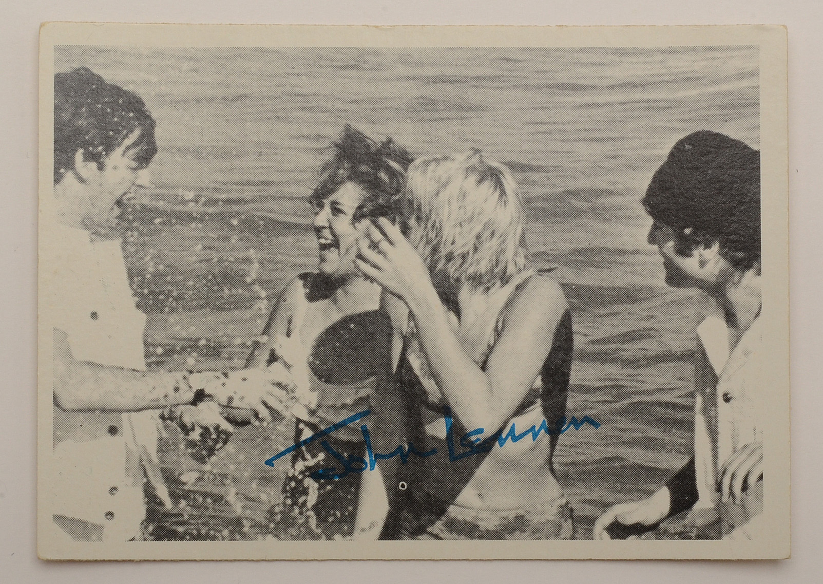 Beatles' T.C.G. Trading Cards and Plastic Badge