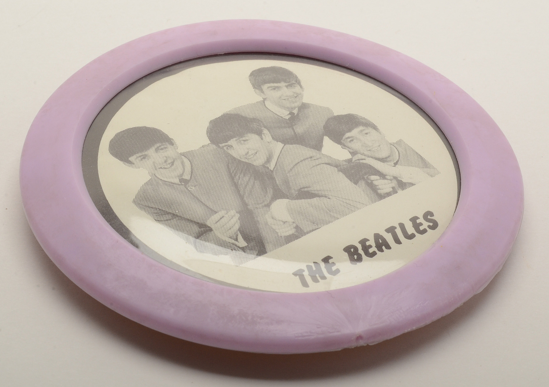 Beatles' T.C.G. Trading Cards and Plastic Badge
