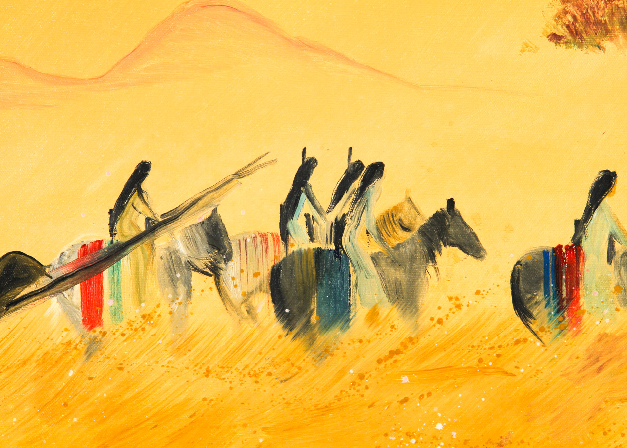 CJ Wells Oil Painting on Canvas