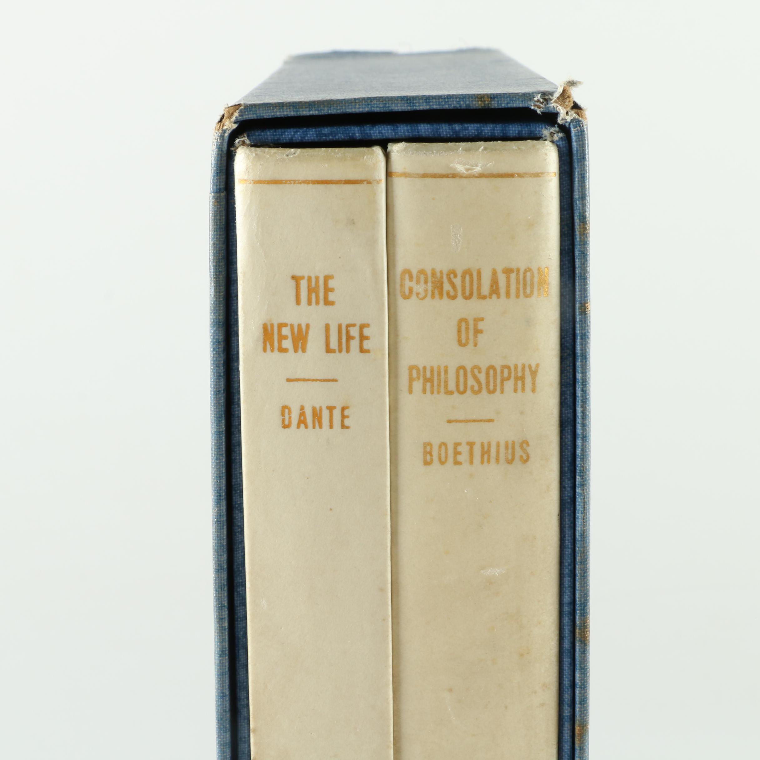 1930 Two-Volume "Boethius and Dante" by the Bibliophile Society