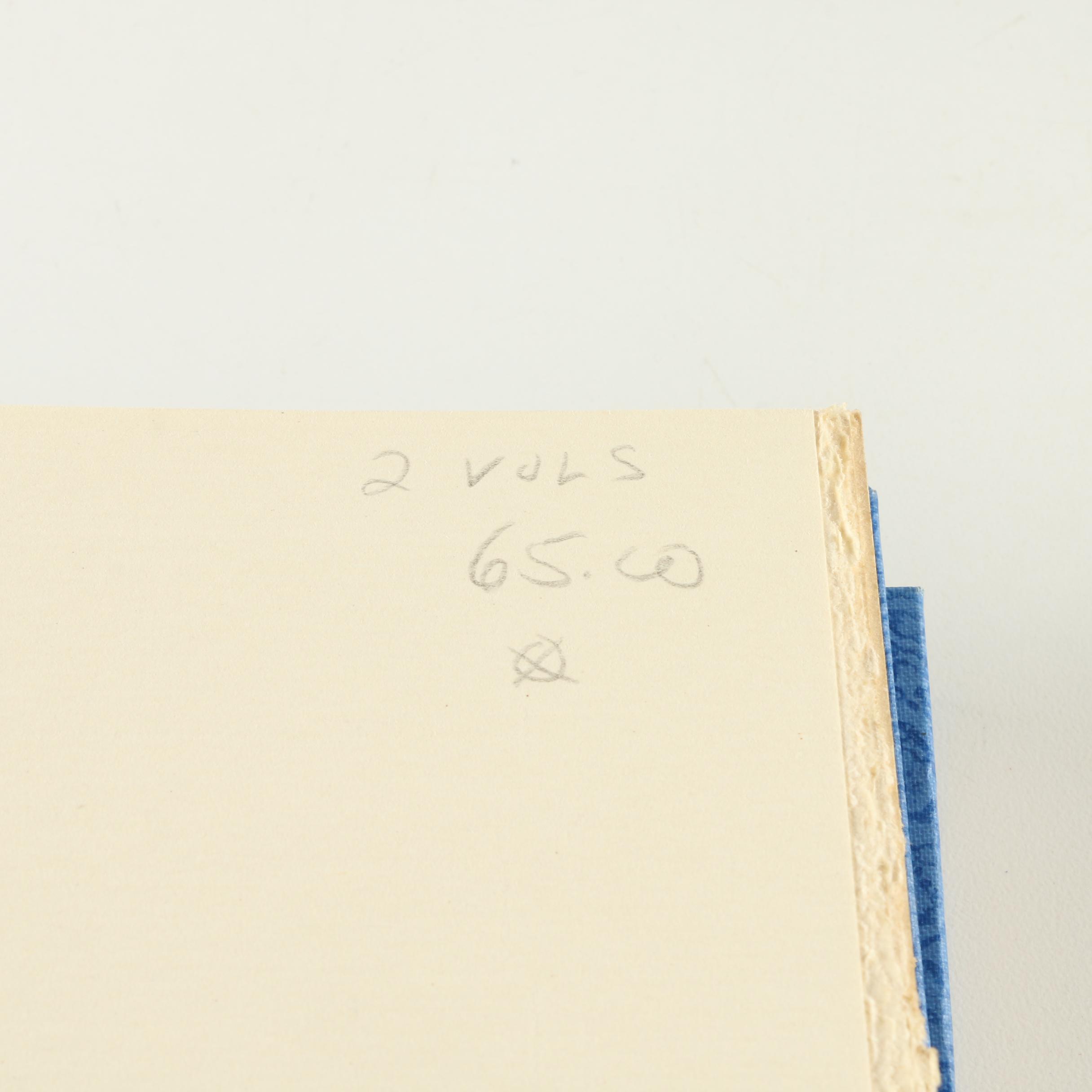 1930 Two-Volume "Boethius and Dante" by the Bibliophile Society