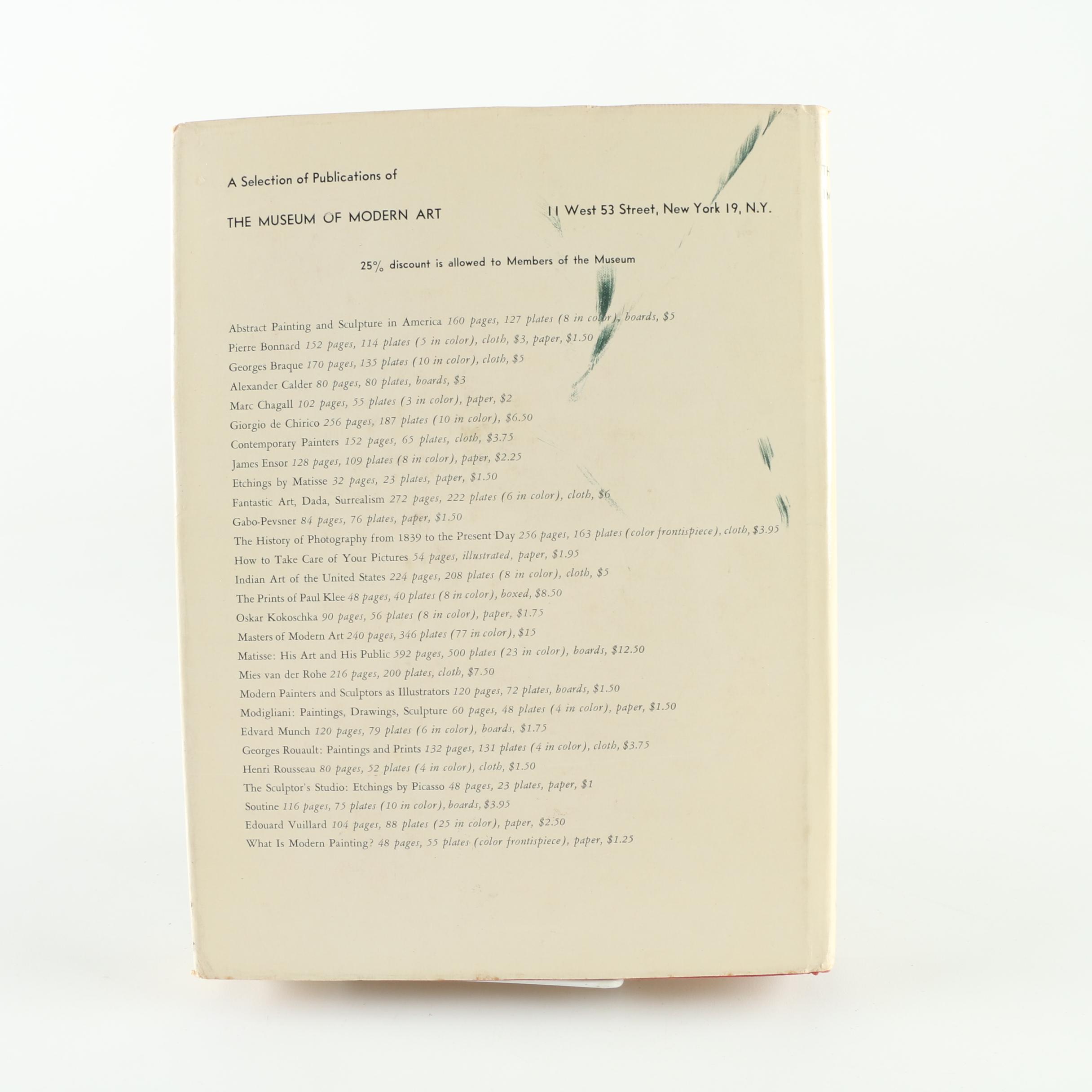 1946 "The History of Impressionism" by John Rewald