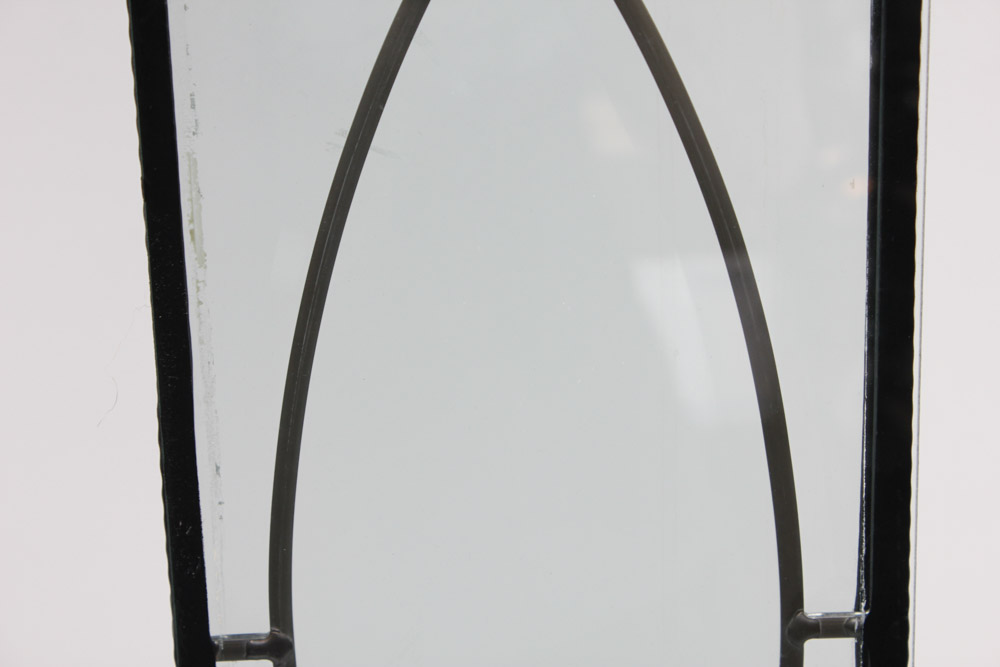 Pair of Leaded Glass Panels