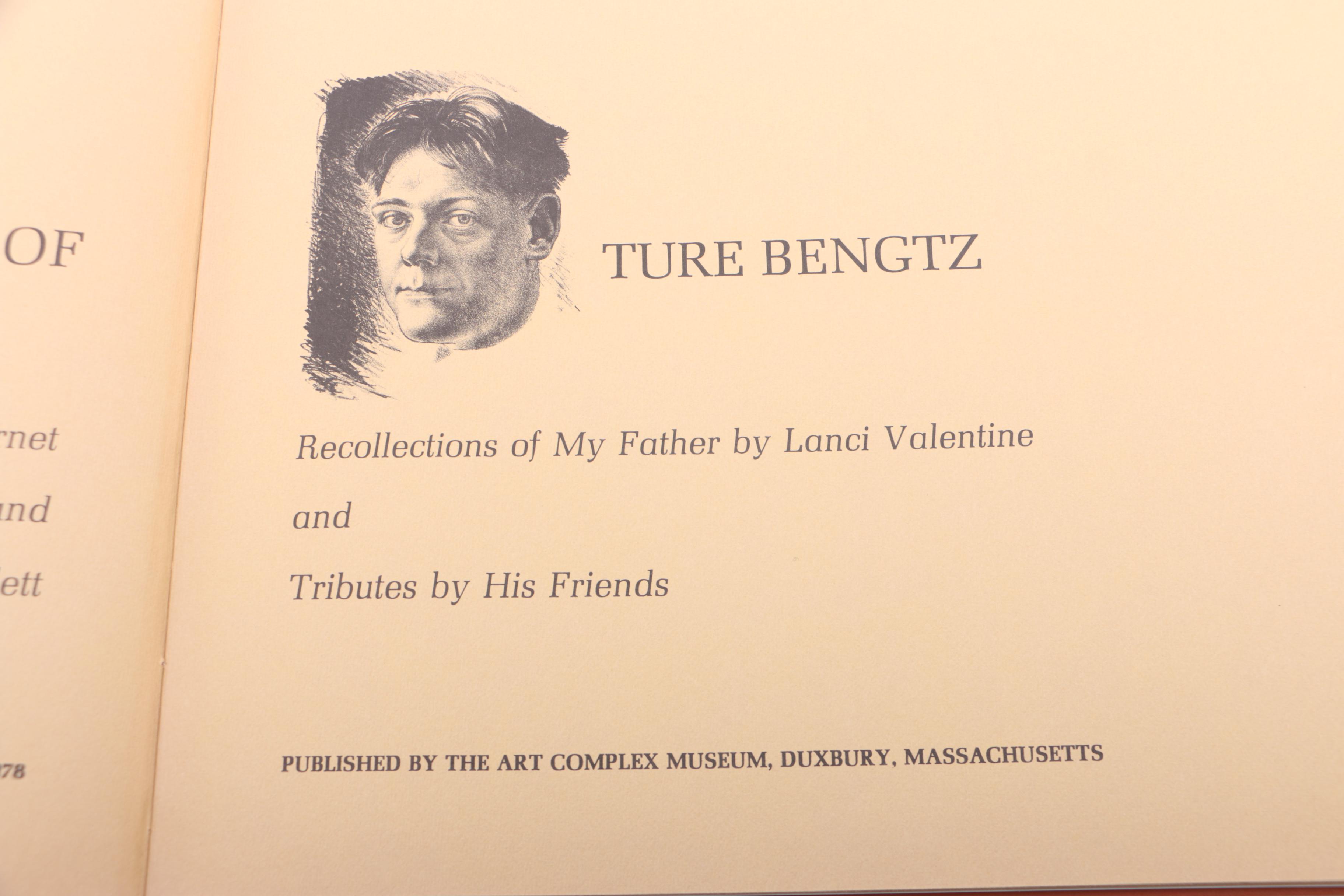 "The Lithographs of Ture Bengtz" by Will Barnet