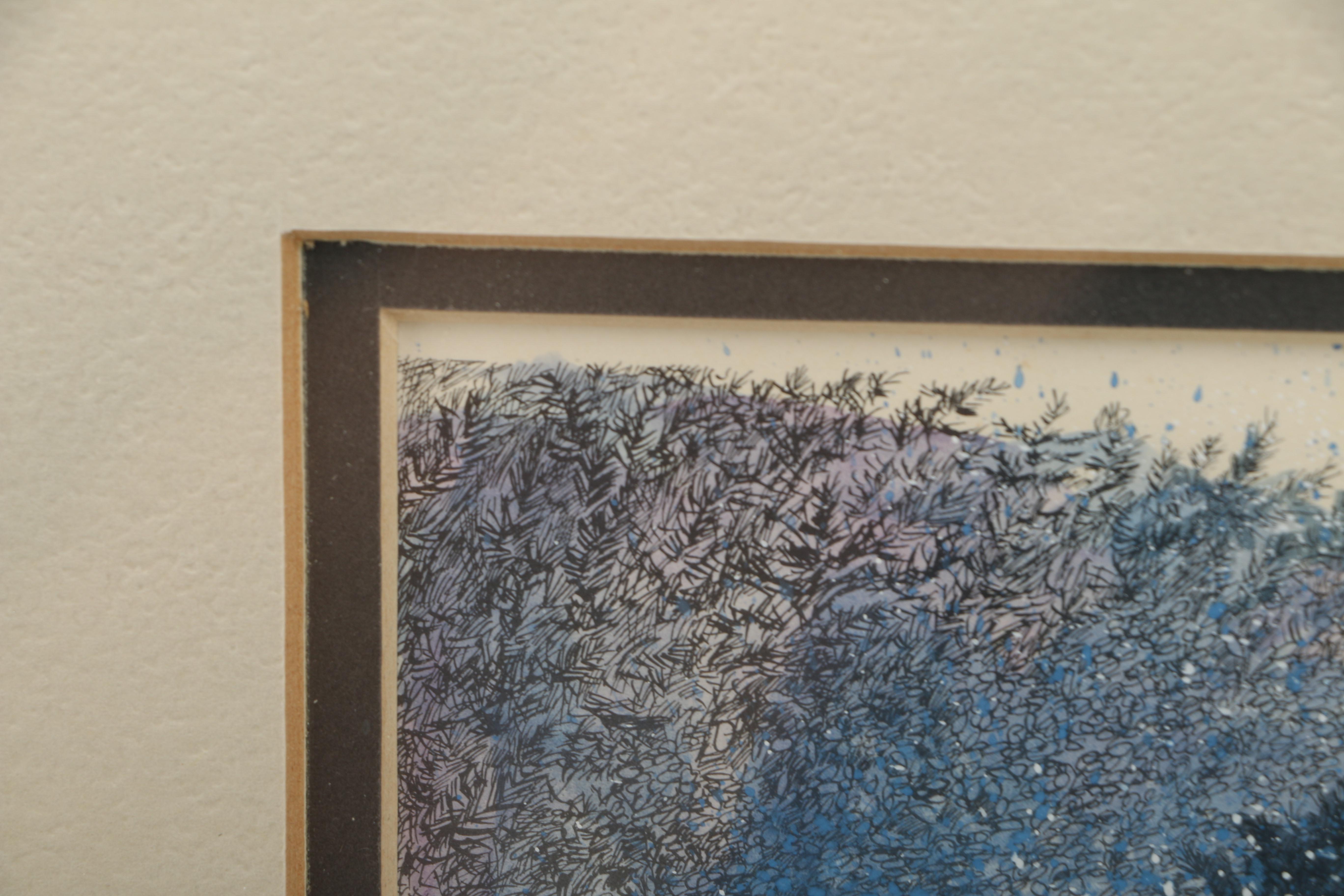 Limited Edition Hand-Colored Lithographs of Landscapes