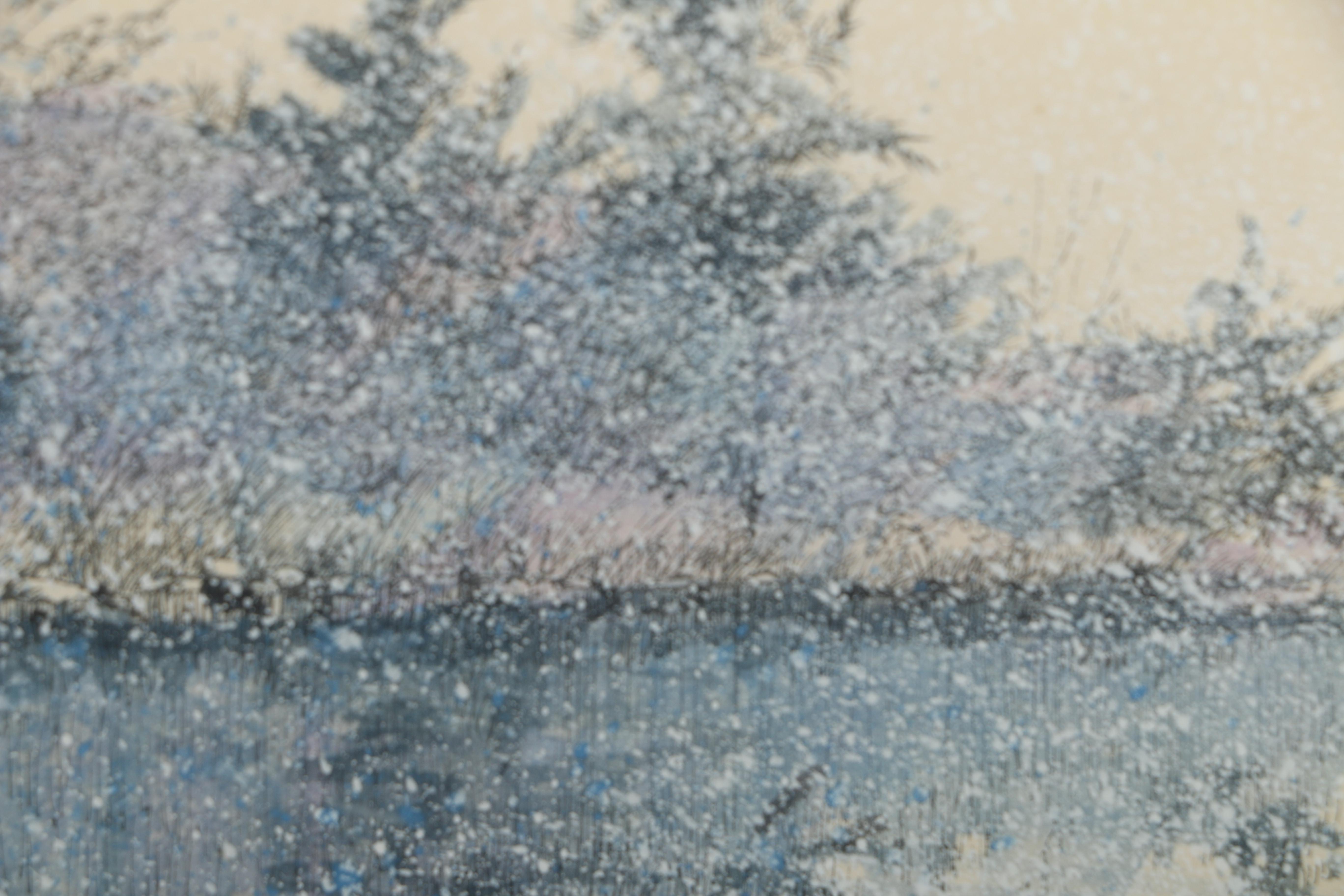 Limited Edition Hand-Colored Lithographs of Landscapes