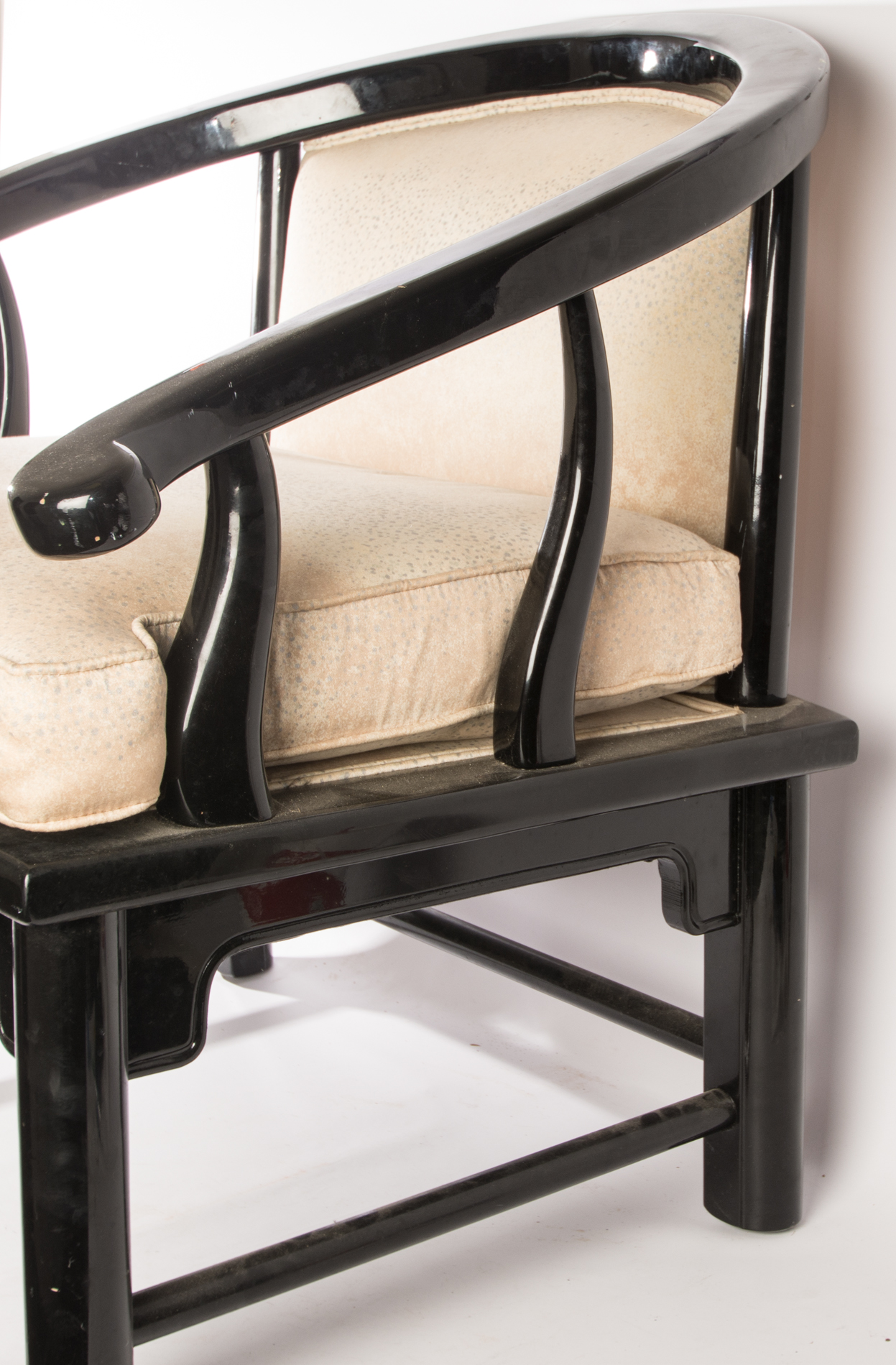 Vintage Chinese Style Horseshoe Chair