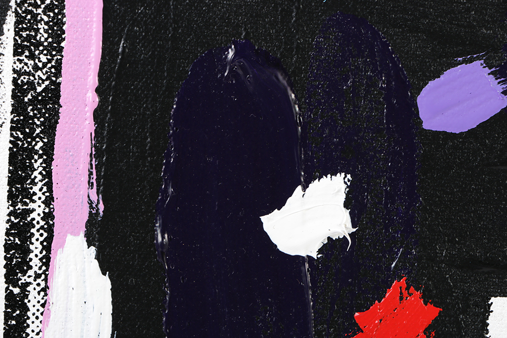 John Stango Mixed Media on Canvas of Chanel in Pink