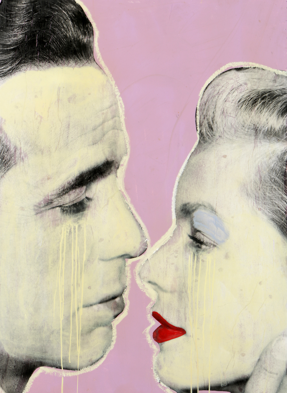 Justin Fontaine Maury Mixed Media "Don't Cry for Me Argentina"