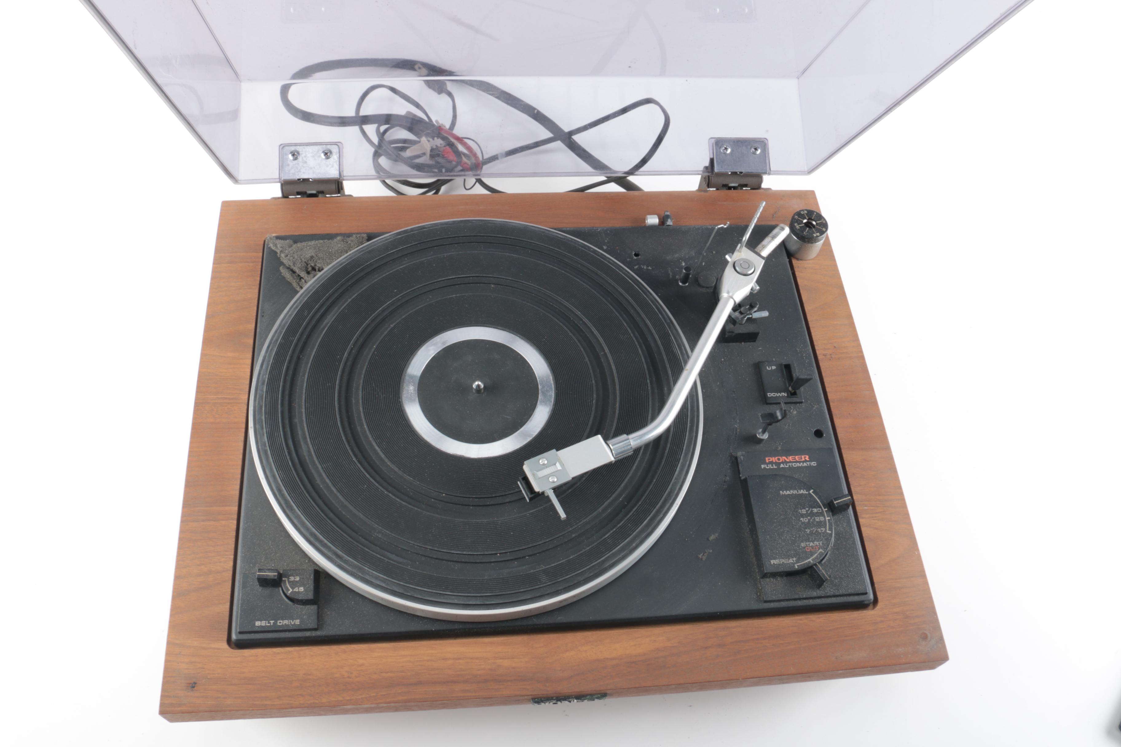 Pioneer Stereo Turntable