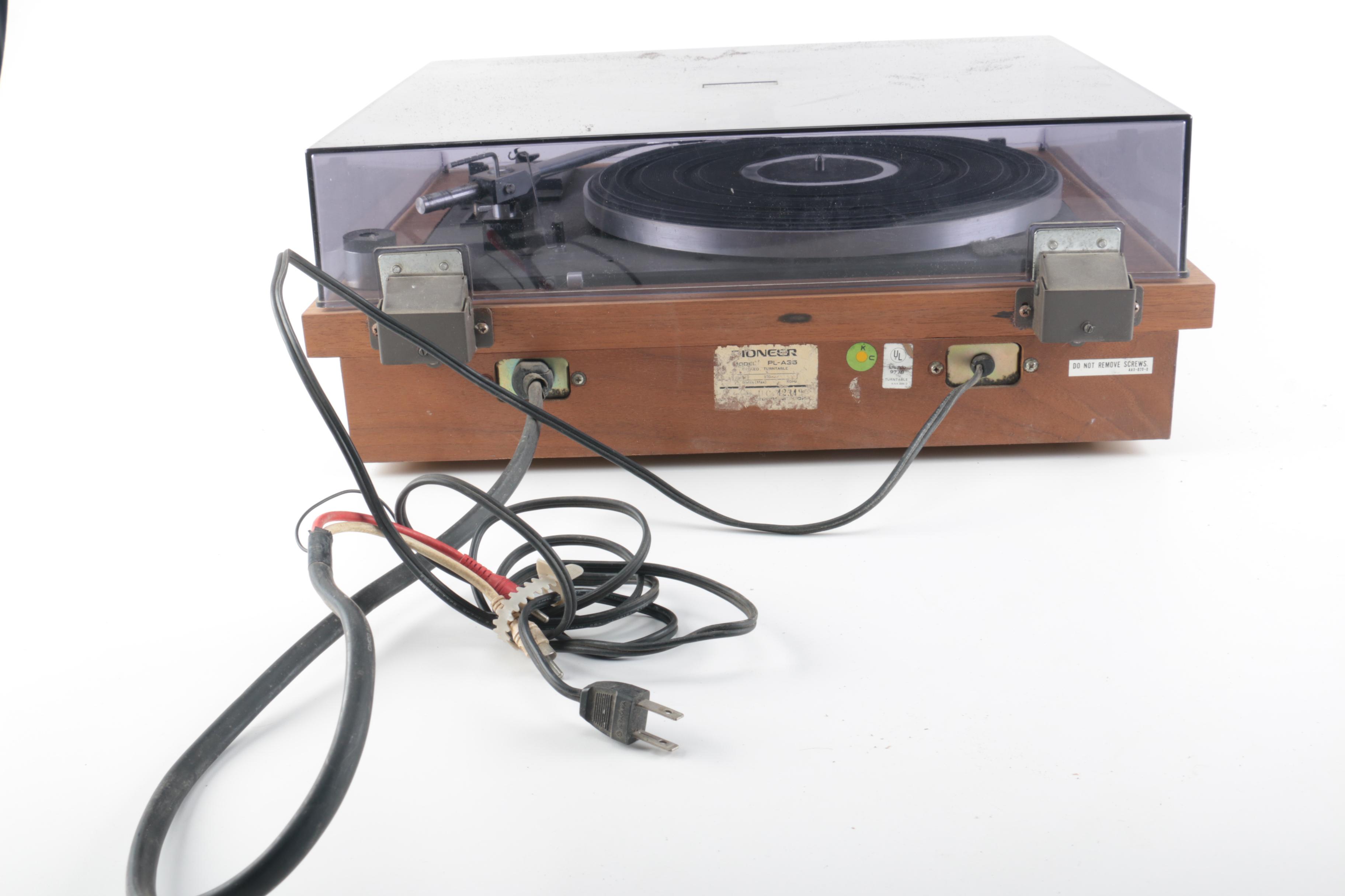 Pioneer Stereo Turntable