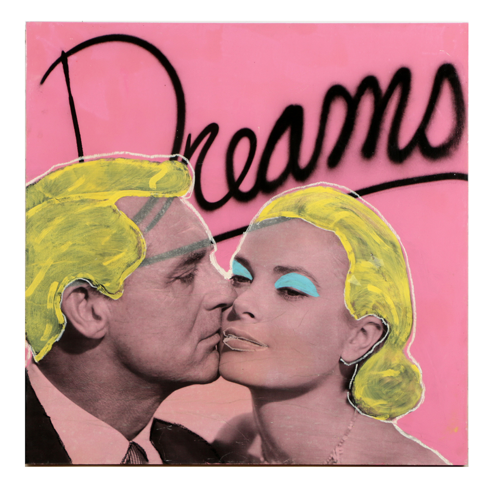 Justin Fontaine Maury Mixed Media on Wood "Dreams"