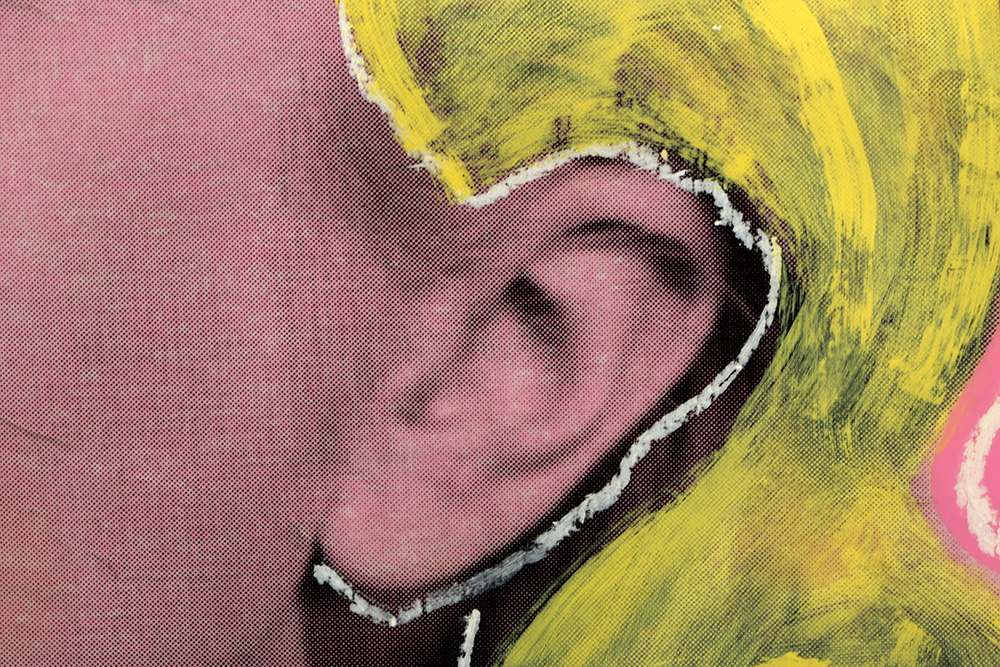 Justin Fontaine Maury Mixed Media on Wood "Dreams"