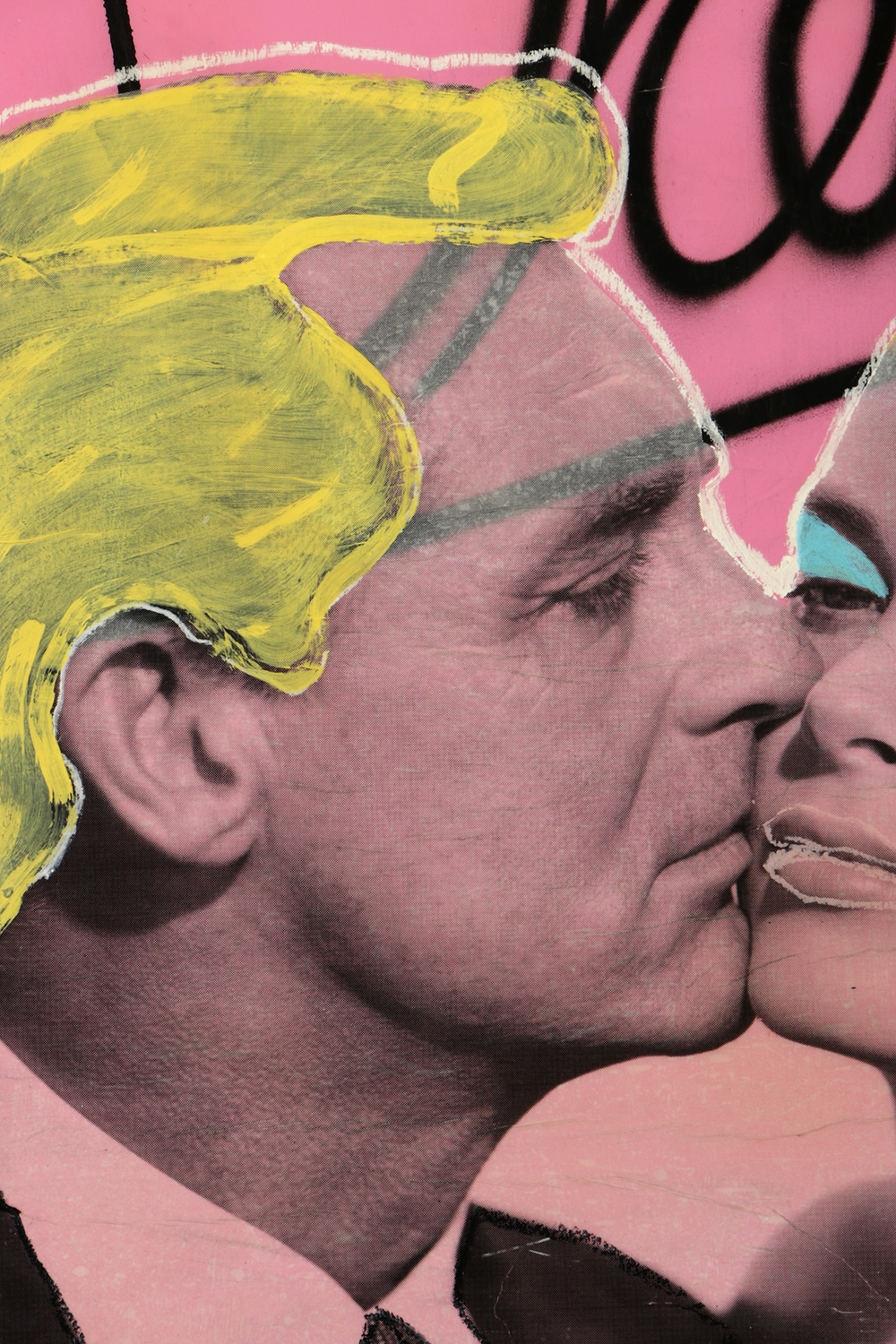 Justin Fontaine Maury Mixed Media on Wood "Dreams"