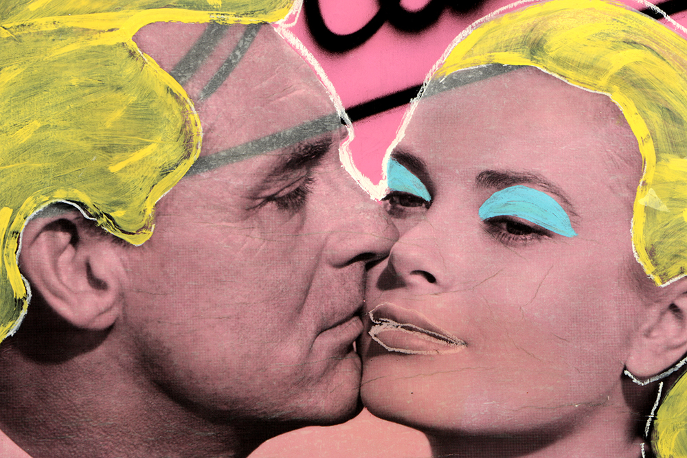 Justin Fontaine Maury Mixed Media on Wood "Dreams"