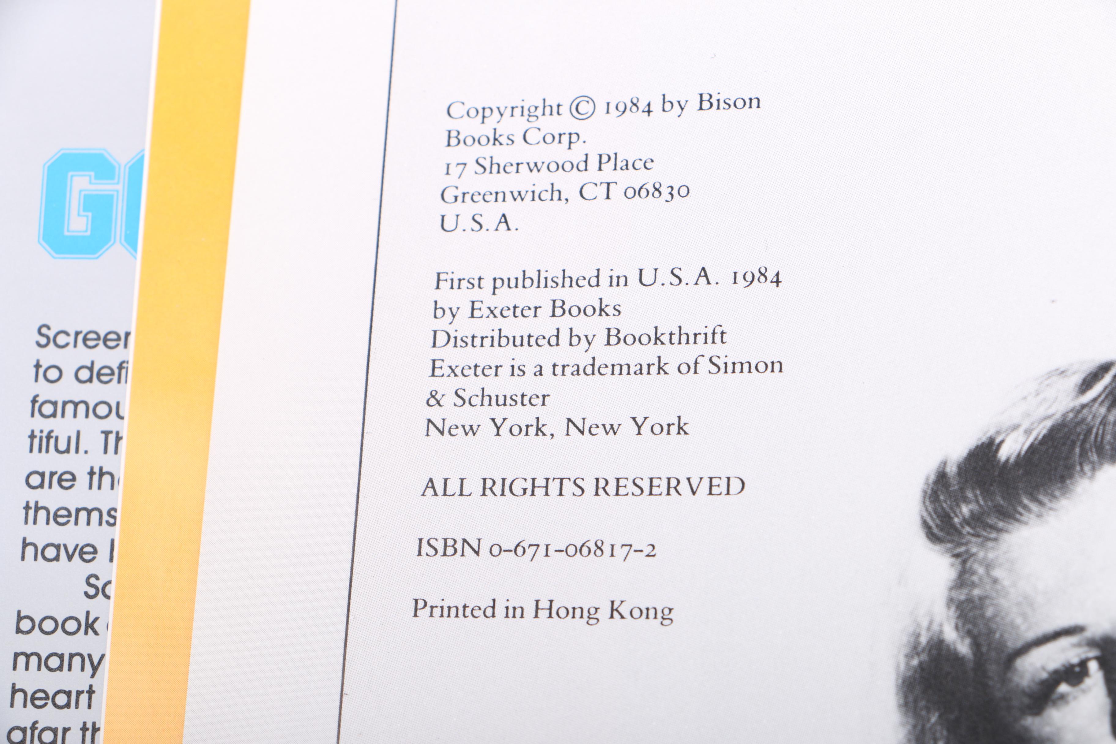 "Screen Goddesses" by Daniel & Susan Cohen