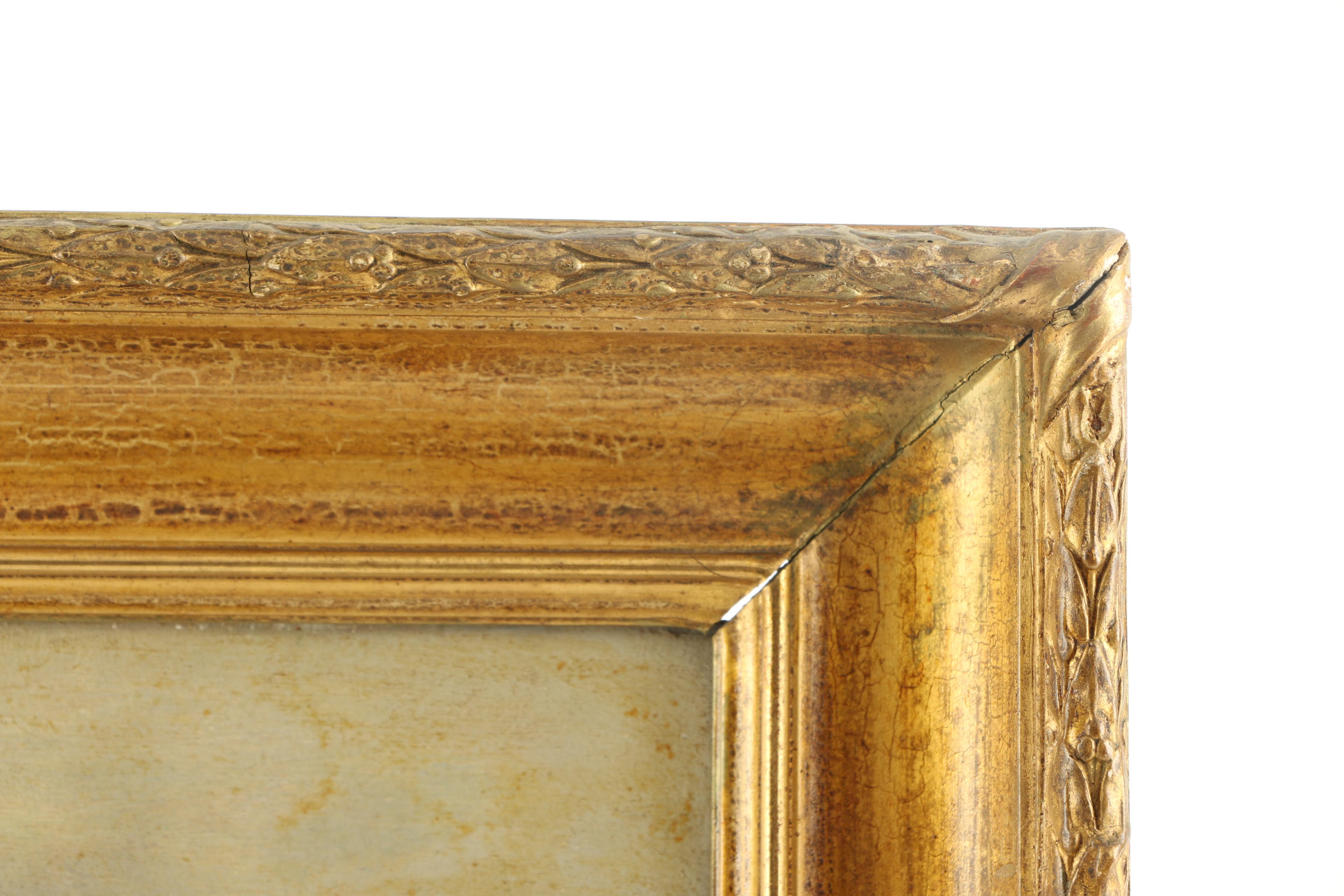 Oil Painting on Board of Coastal Scene