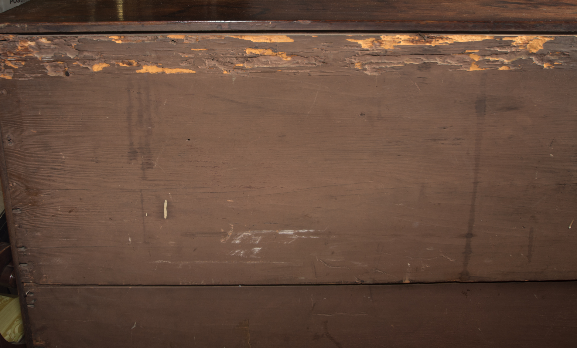 Antique English Walnut Slant Front Secretary